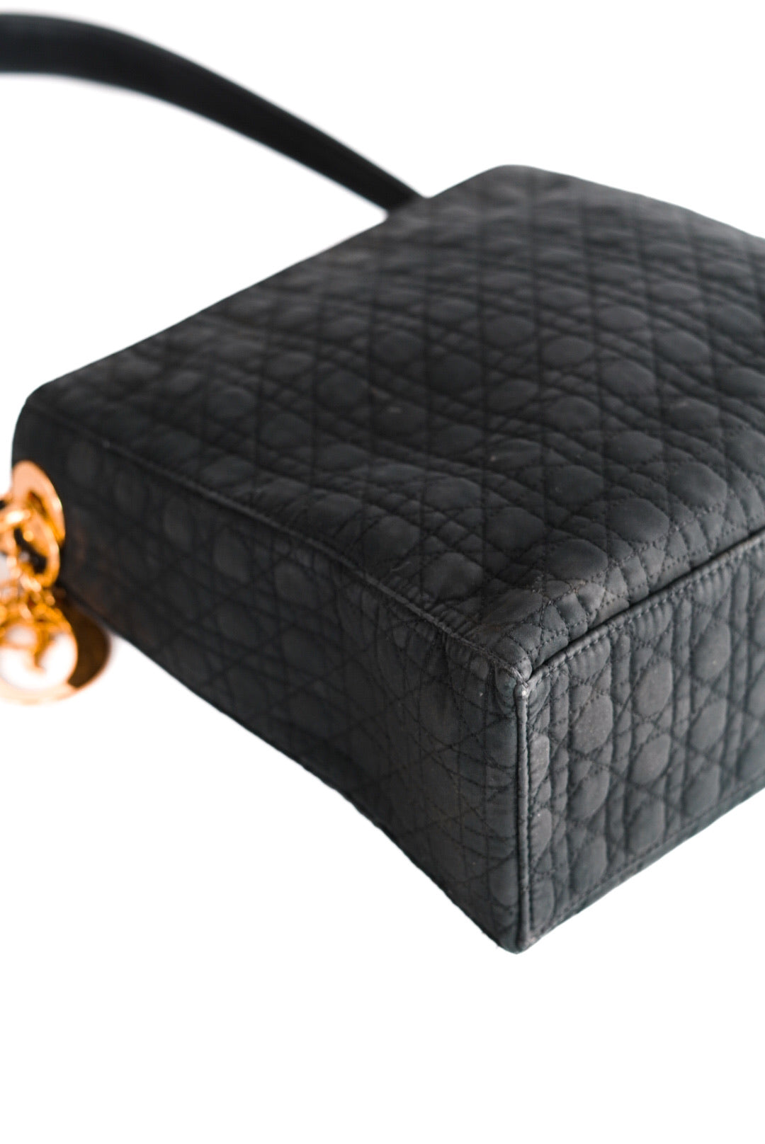Dior Vintage Lady Dior Cannage Shoulder Bag