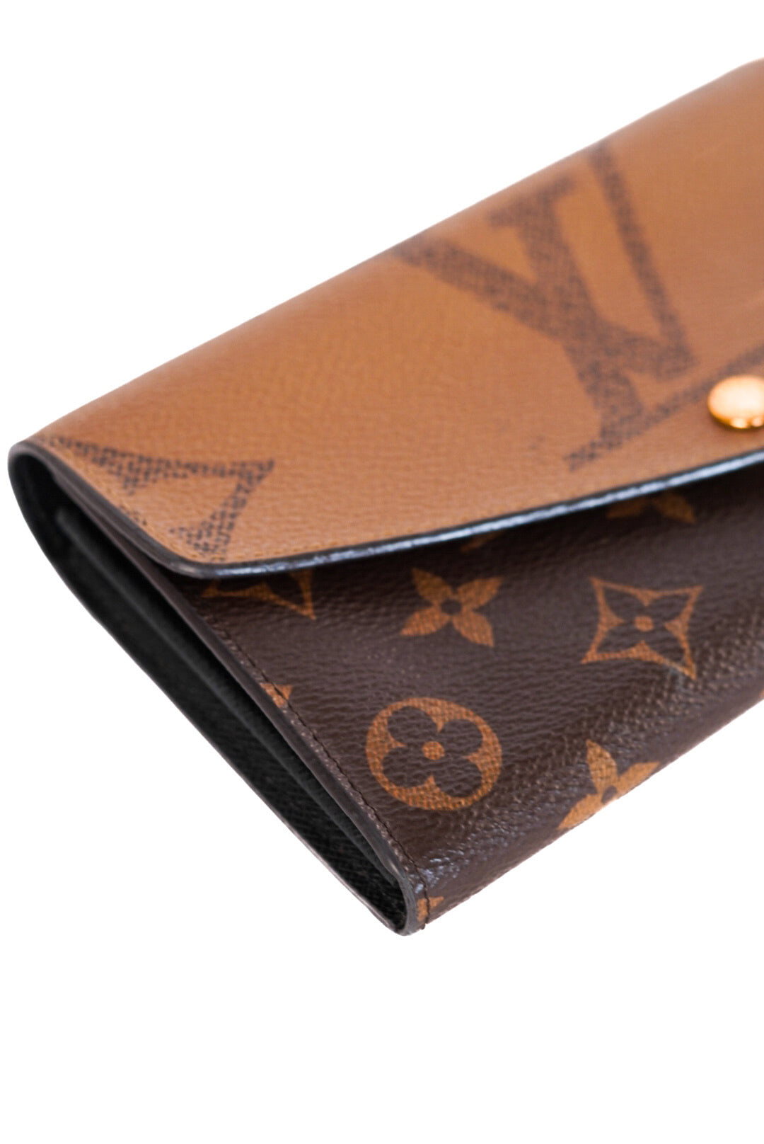Louis Vuitton Monogram Sarah Reverse Long Wallet