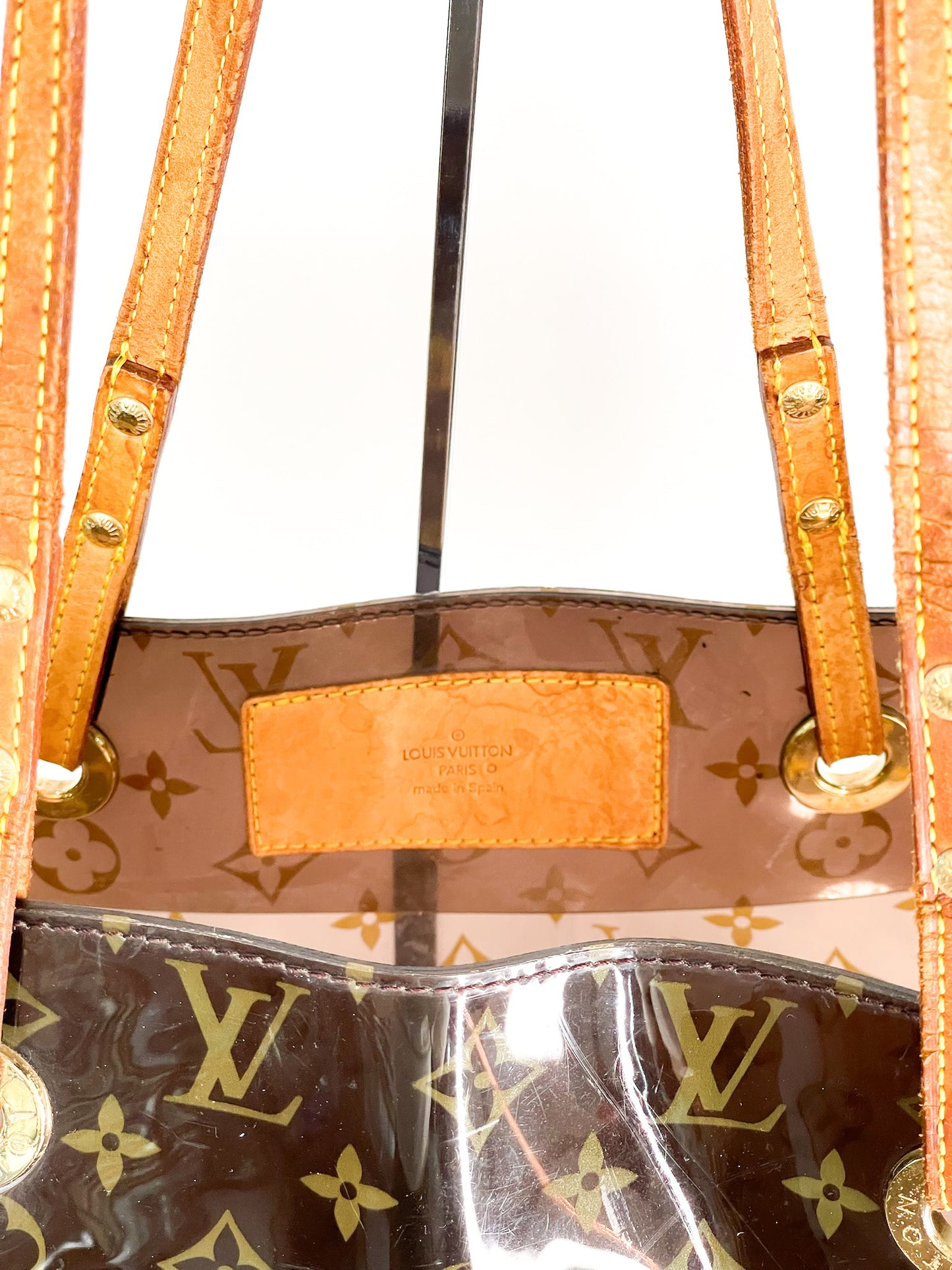 Louis Vuitton Cabas Cruise Monogram Vinyl Giant Shoulder Tote Bag - Limited Edition