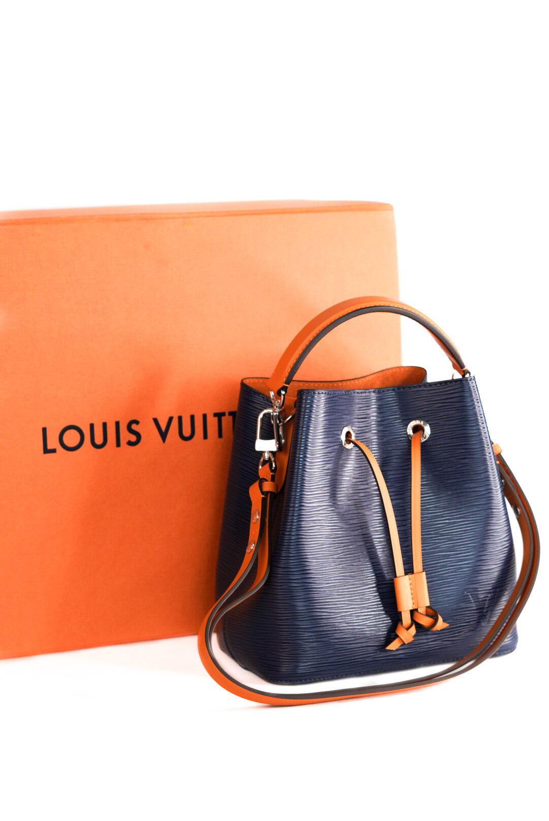 Louis Vuitton Indigo/Safran Epi Leather NeoNoe BB Bag