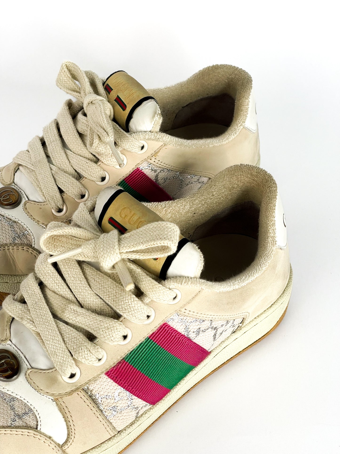 Gucci Screener Sneakers Size 36 1/2