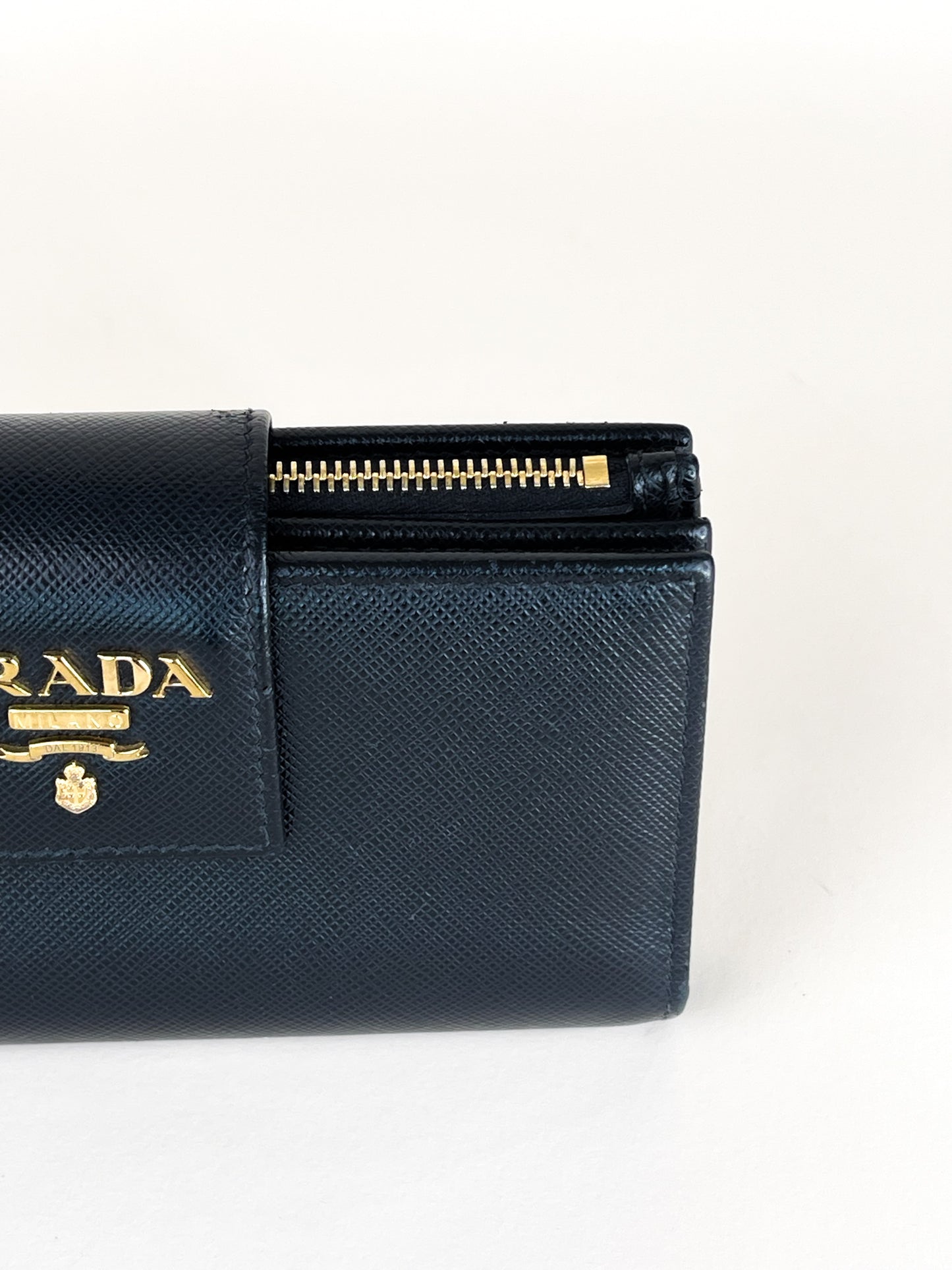 Prada Saffiano Leather Medium Wallet