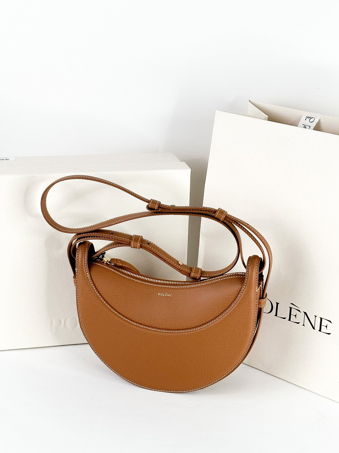 Polene Numero Dix Textured Camel