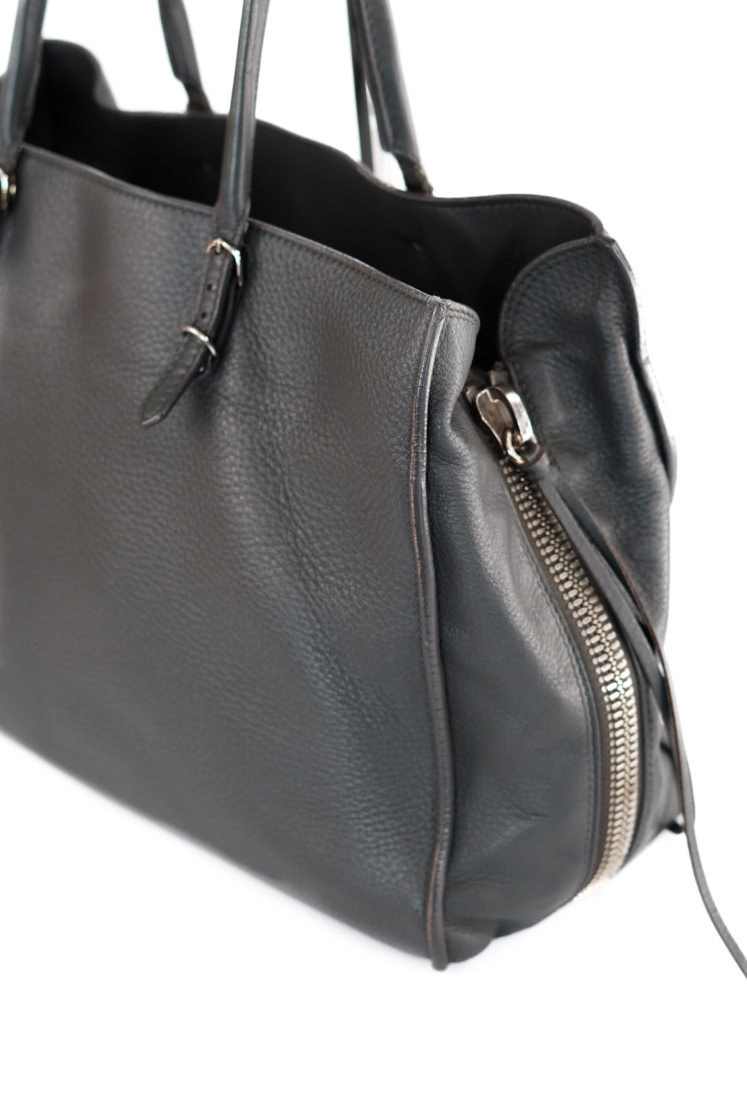 Balenciaga Veau Papier B4 Zip Around Tote