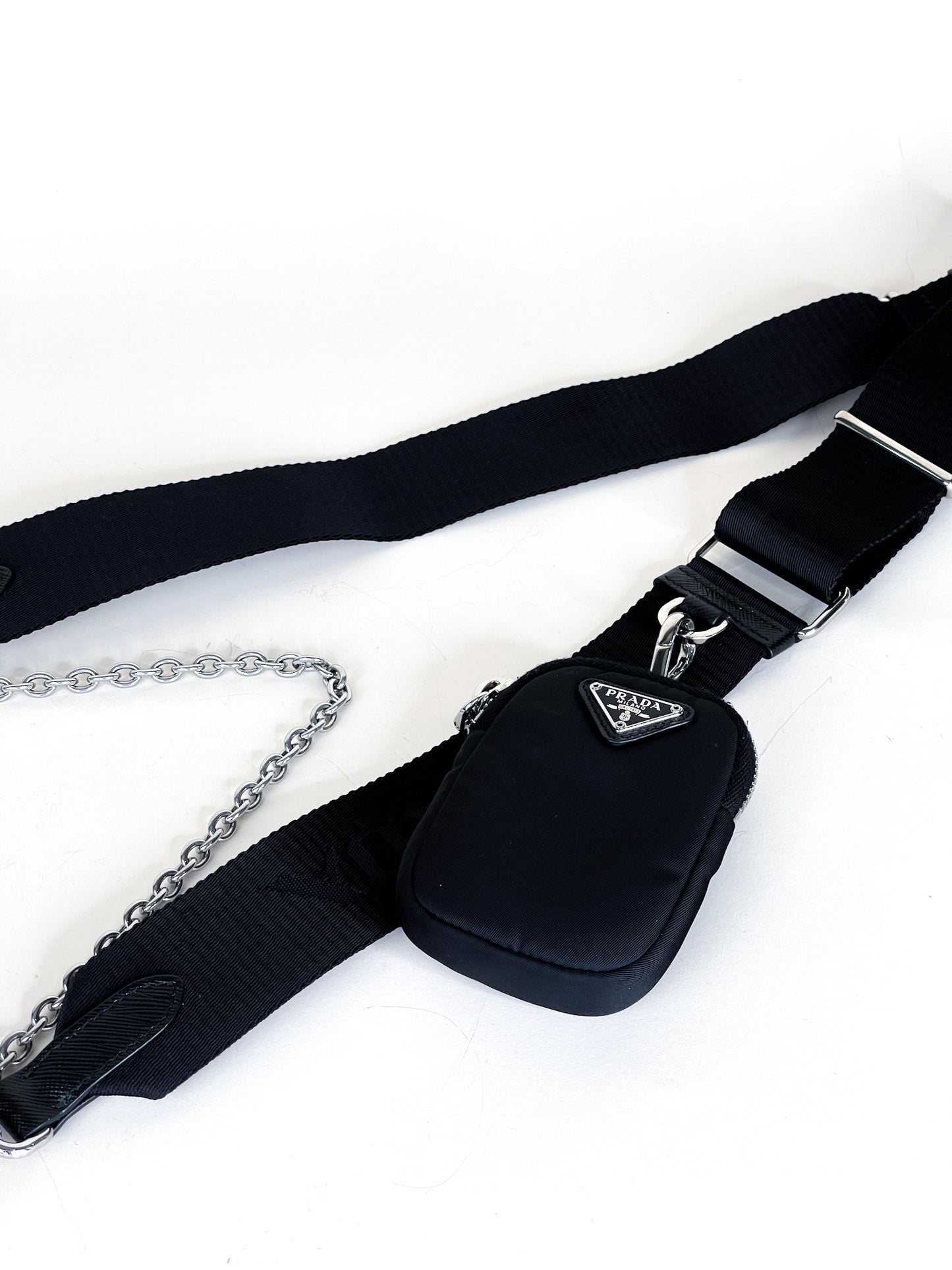 Prada Re-Edition Nylon Multi Pochette
