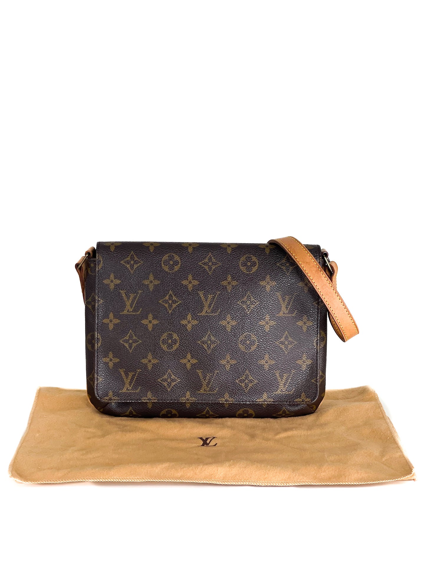 Louis Vuitton Brown Monogram Musette Tango