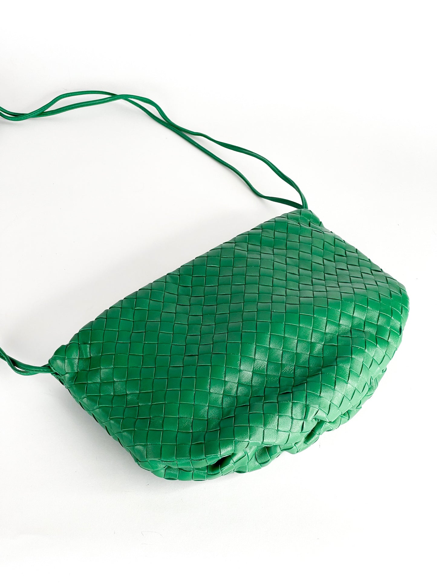 Bottega Veneta Intrecciato Bulb Small Bag Green