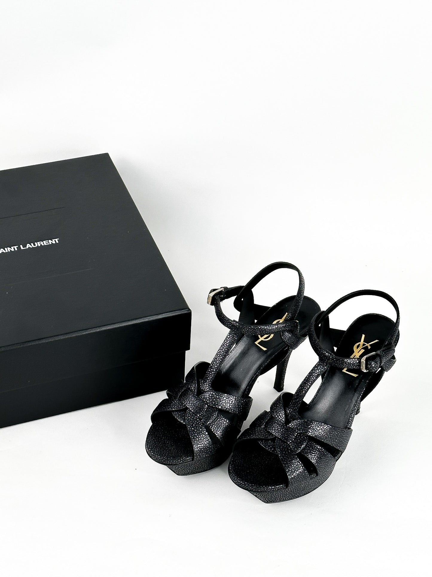 YSL Saint Laurent Tribute Platform Heels Size 36