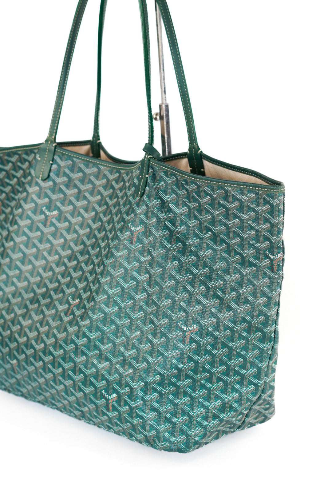 Goyard Goyardine Saint Louis GM Green