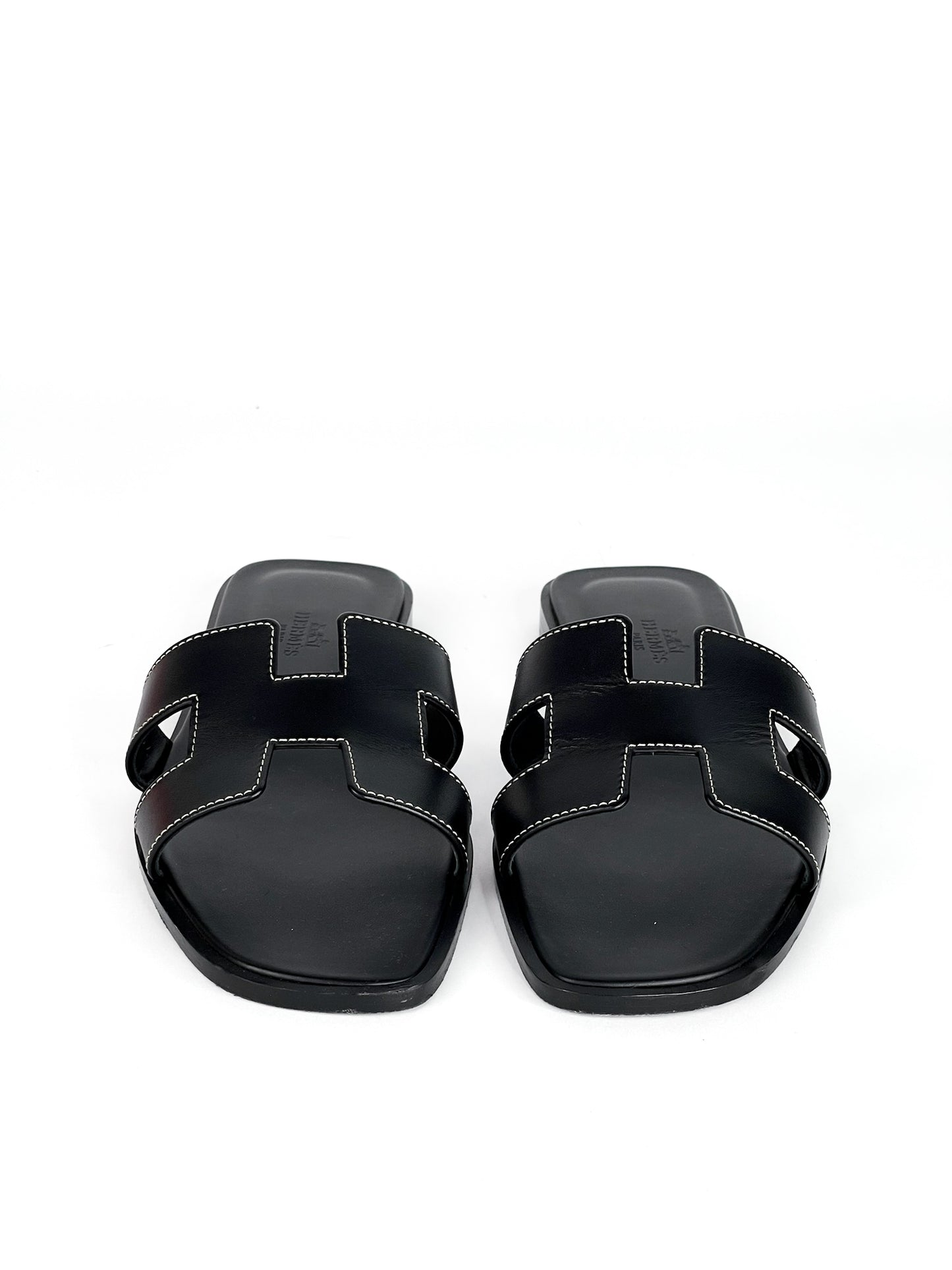 Hermes Oran Sandals Size 37