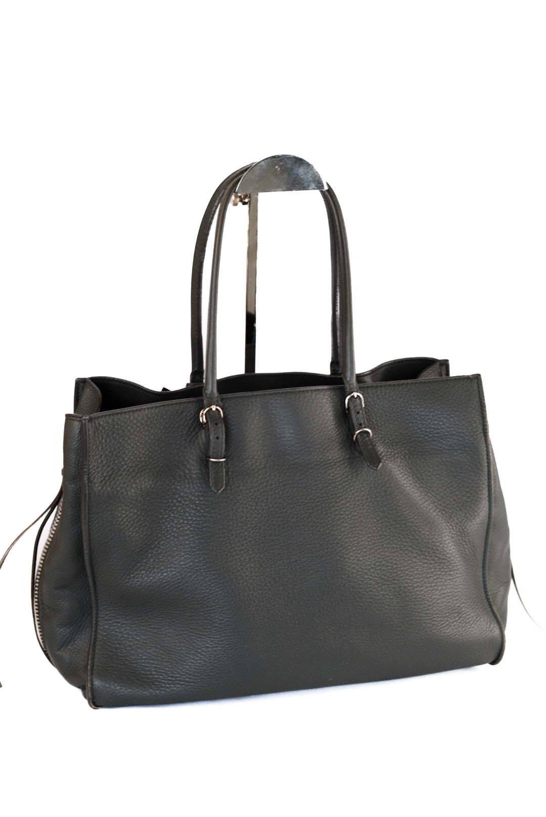 Balenciaga Veau Papier B4 Zip Around Tote