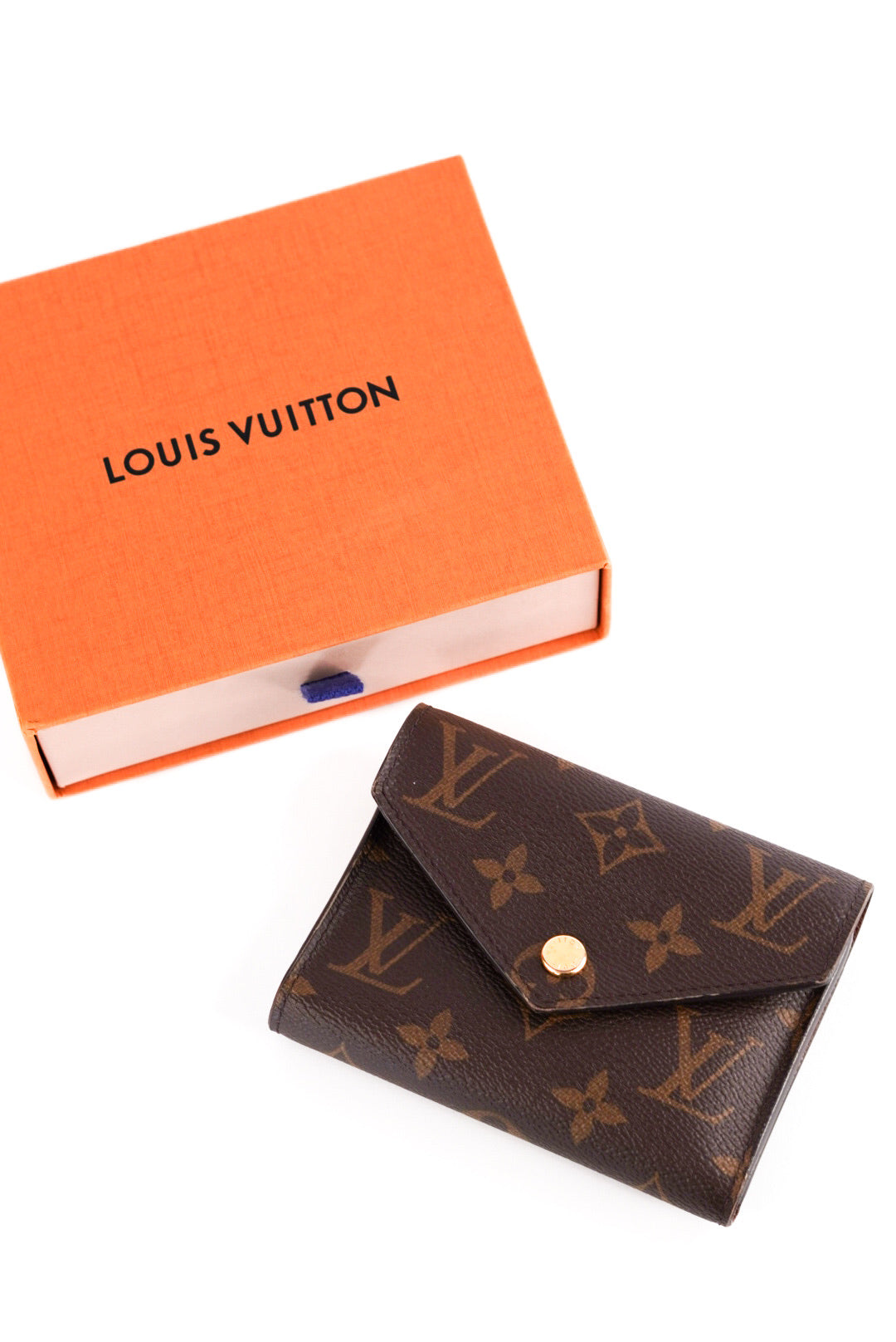Louis Vuitton Monogram Canvas Victorine Compact Wallet