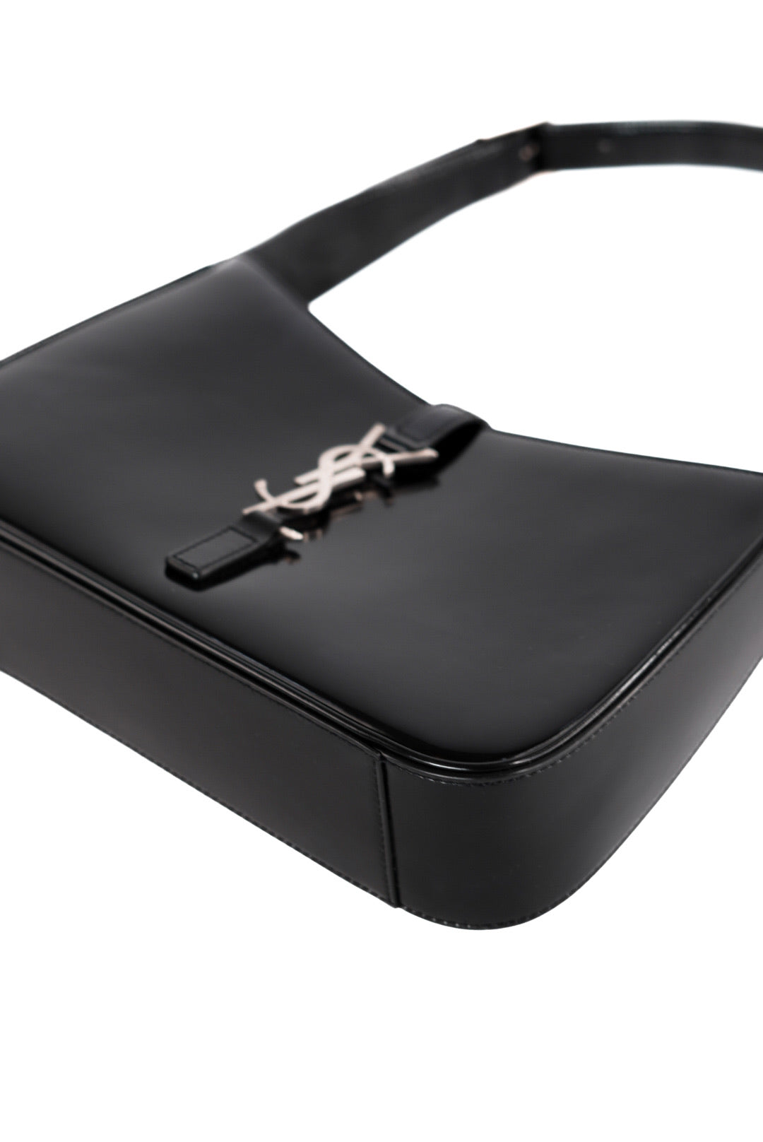 Saint Laurent Mini Le 5 A 7 Hobo Bag Black