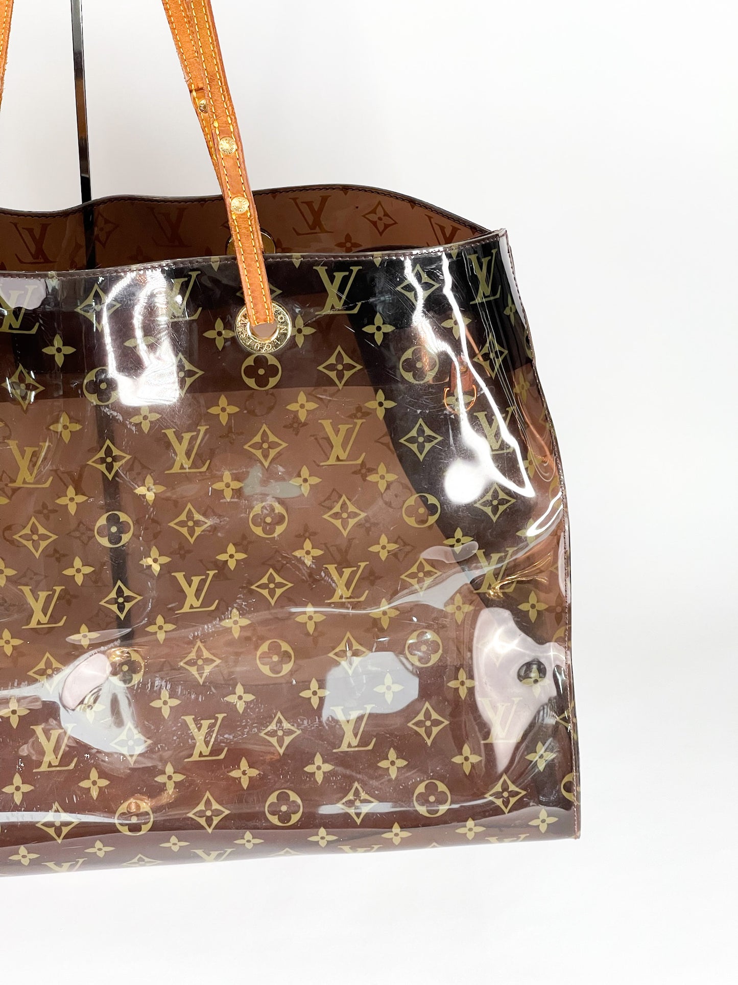 Louis Vuitton Cabas Cruise Monogram Vinyl Giant Shoulder Tote Bag - Limited Edition