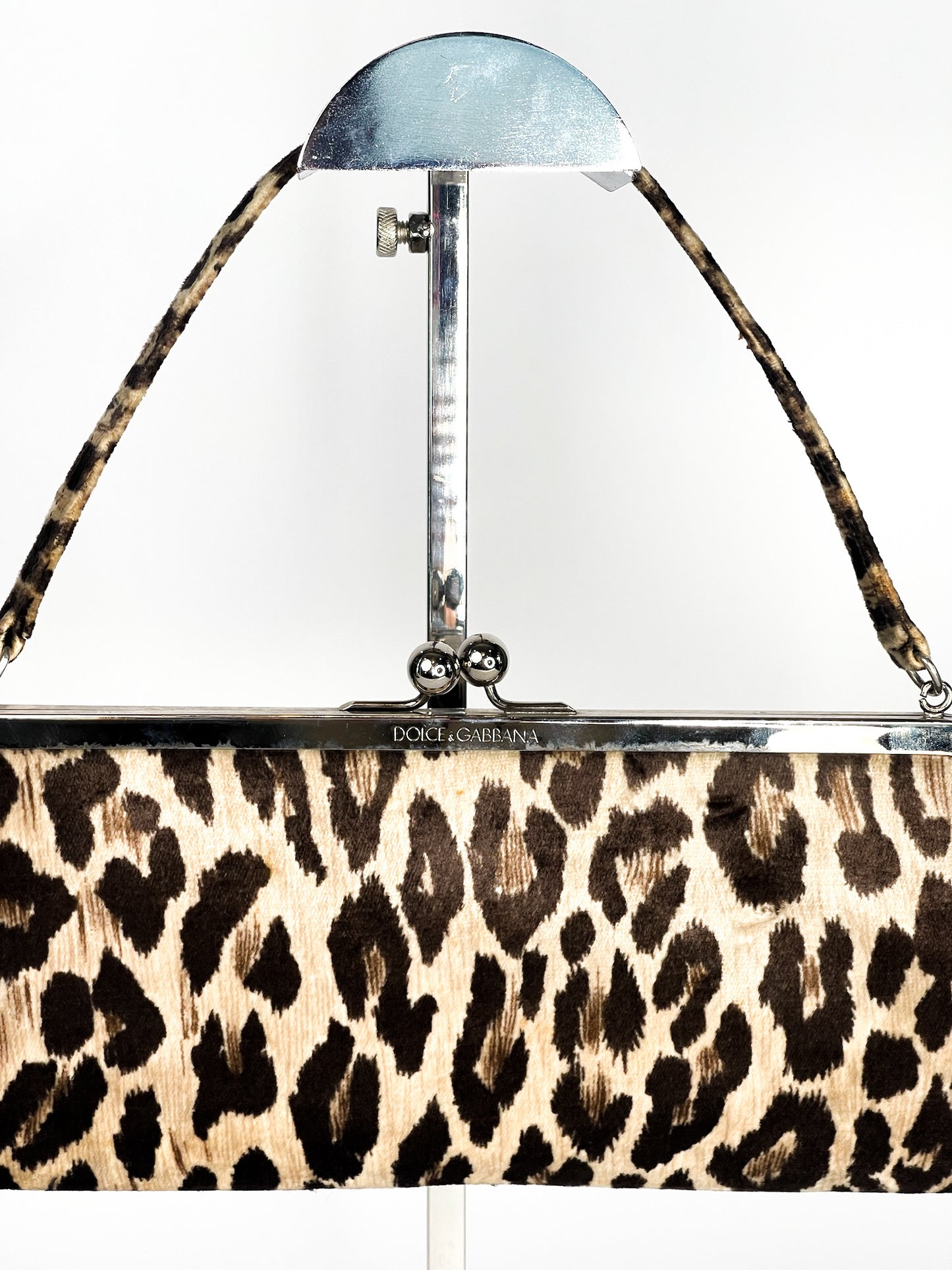 Dolce & Gabbana Leopard Clutch Bag