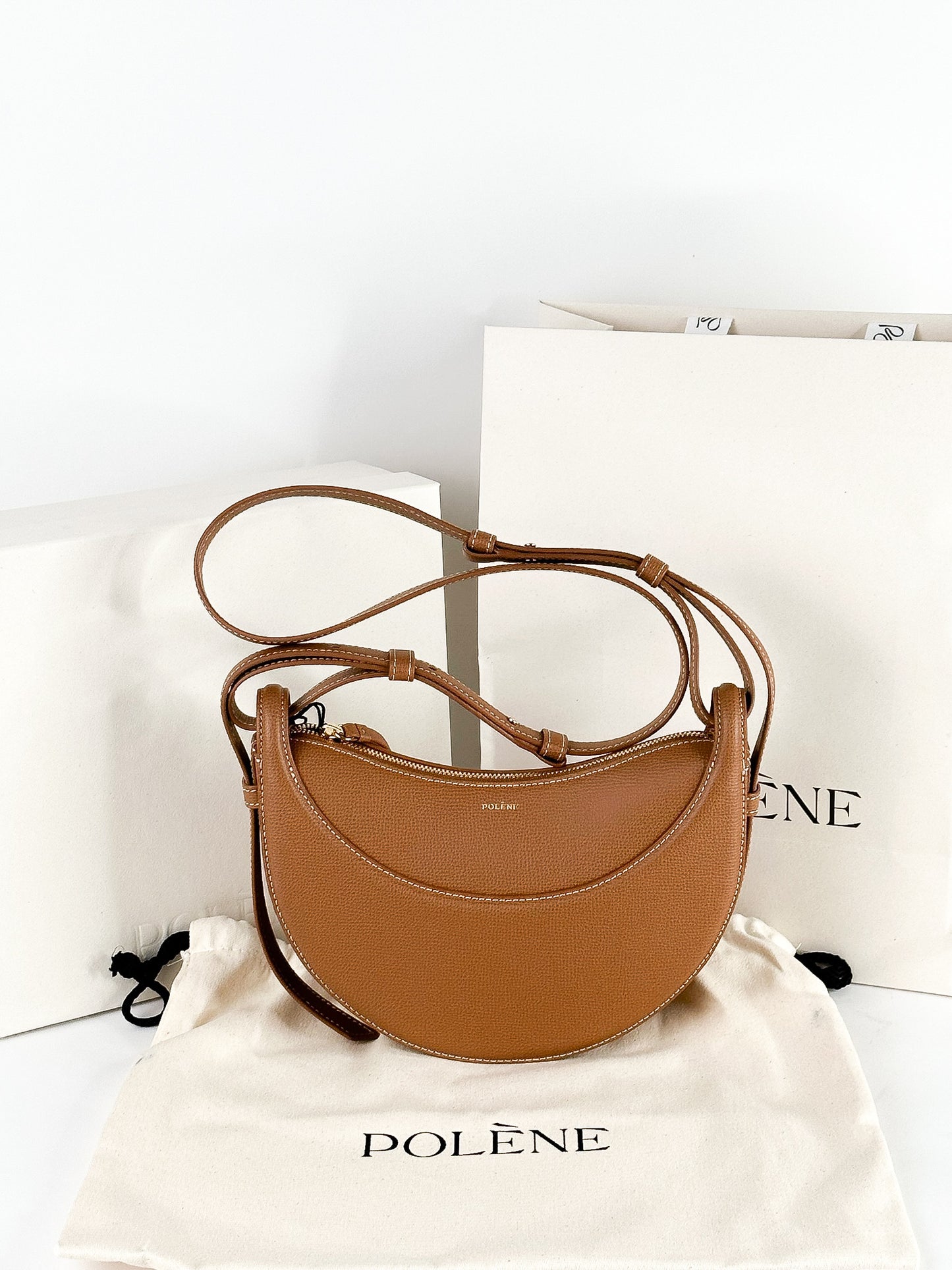 Polene Numero Dix Textured Camel