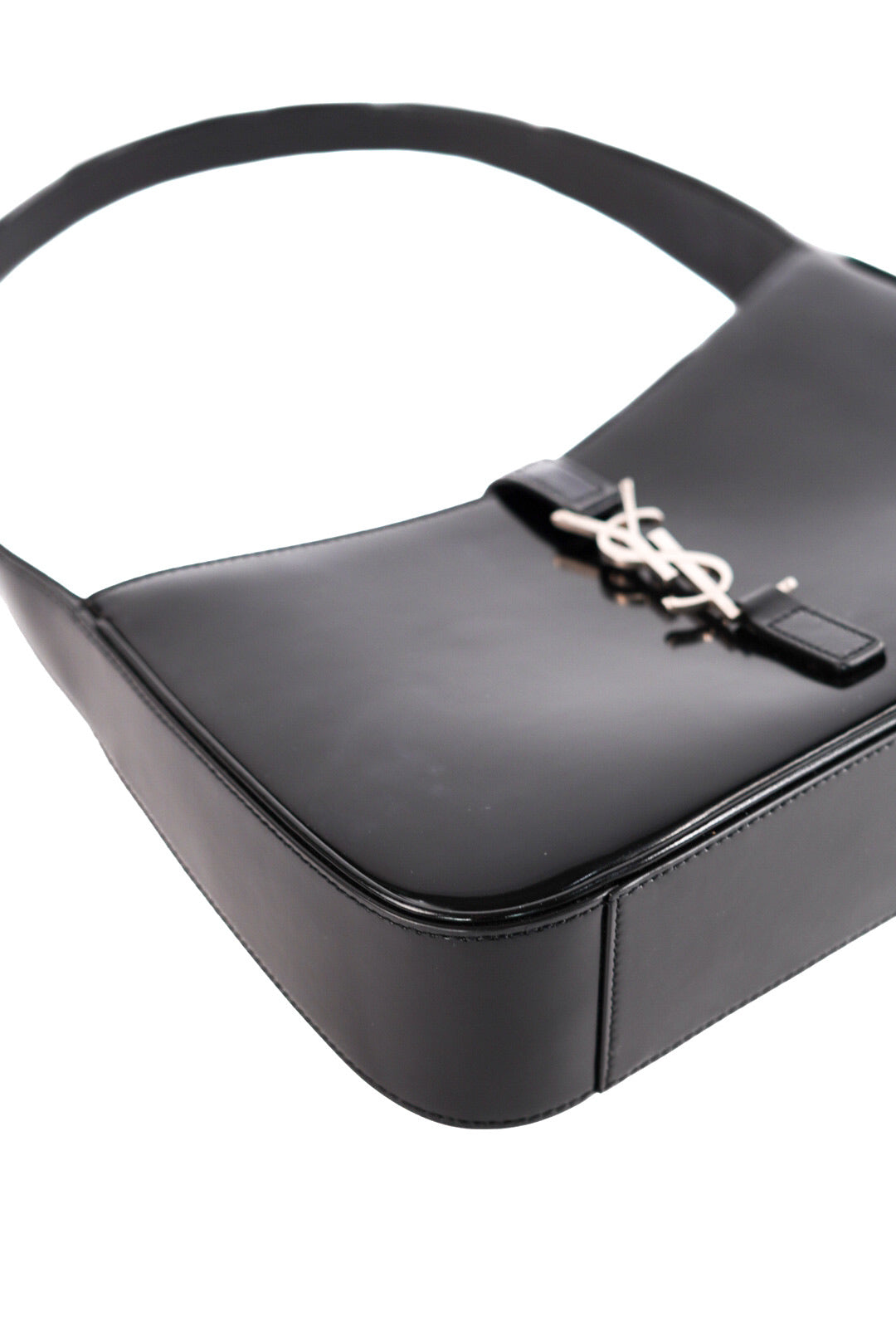 Saint Laurent Mini Le 5 A 7 Hobo Bag Black