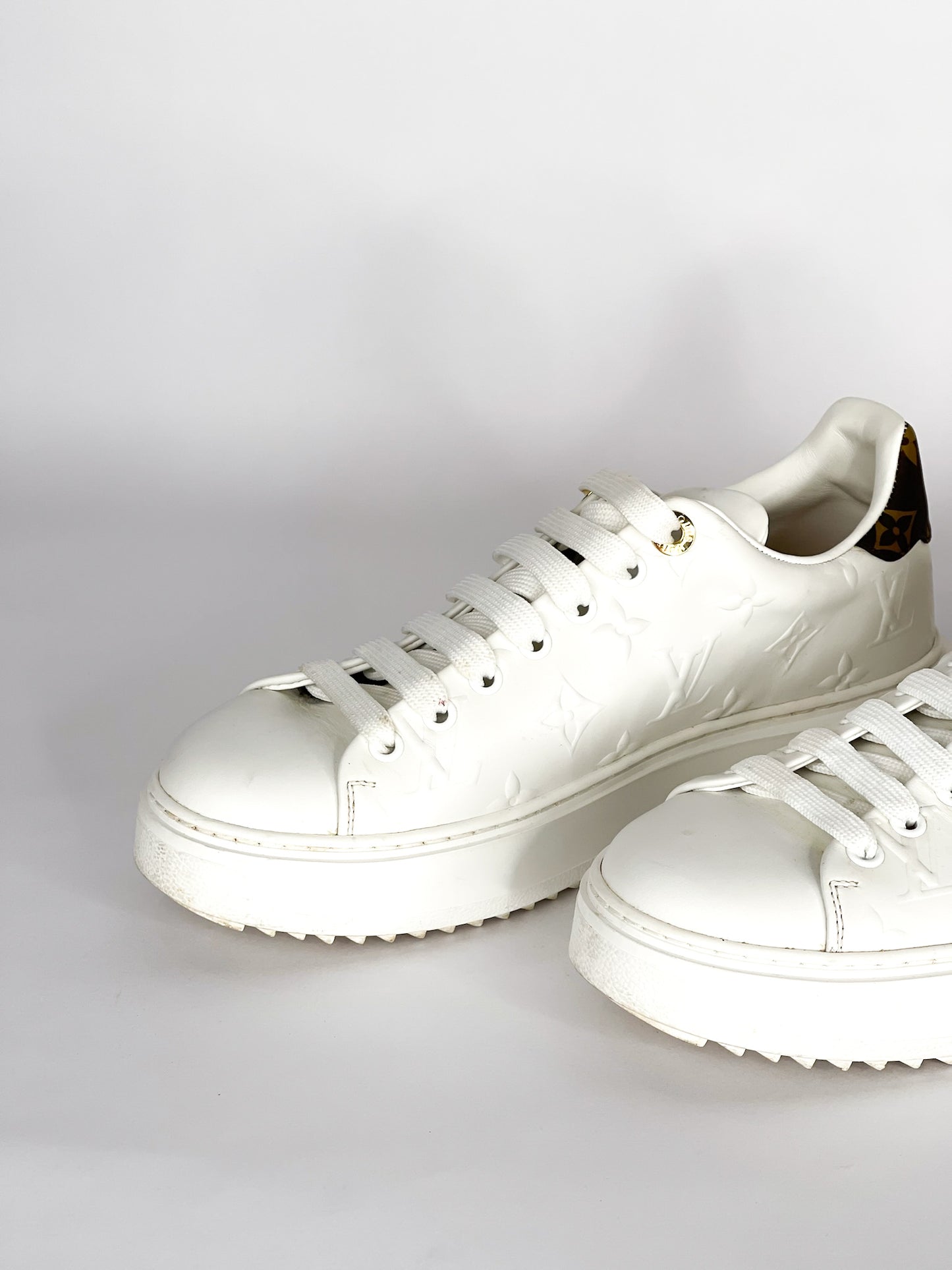 Louis Vuitton Time Out Sneaker Size 37.5