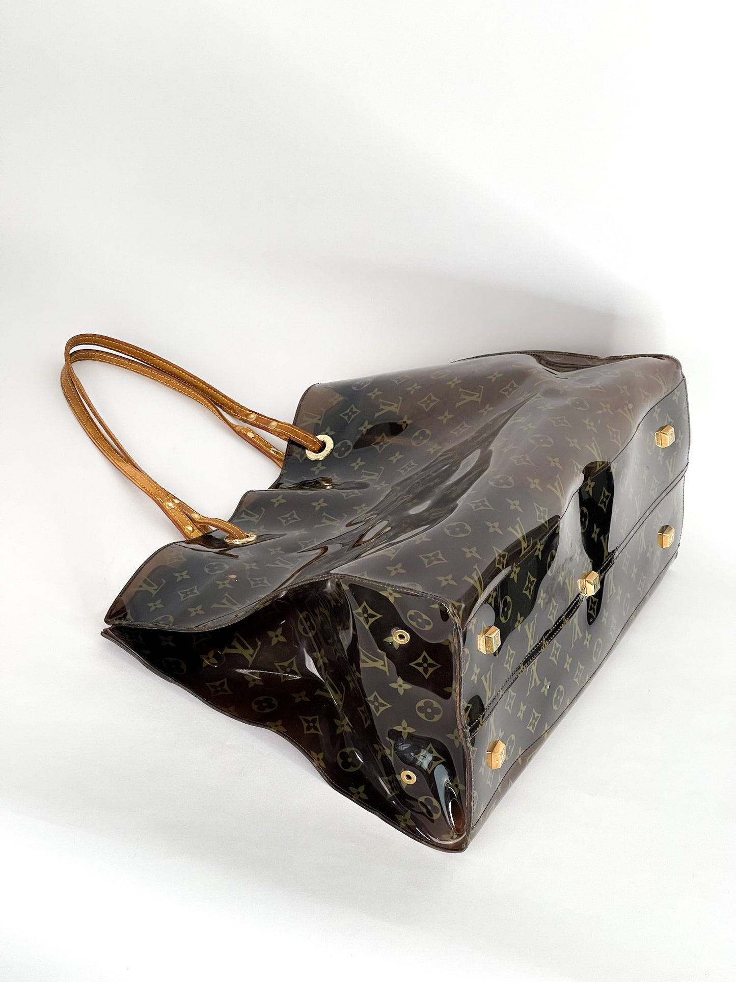 Louis Vuitton Cabas Cruise Monogram Vinyl Giant Shoulder Tote Bag - Limited Edition
