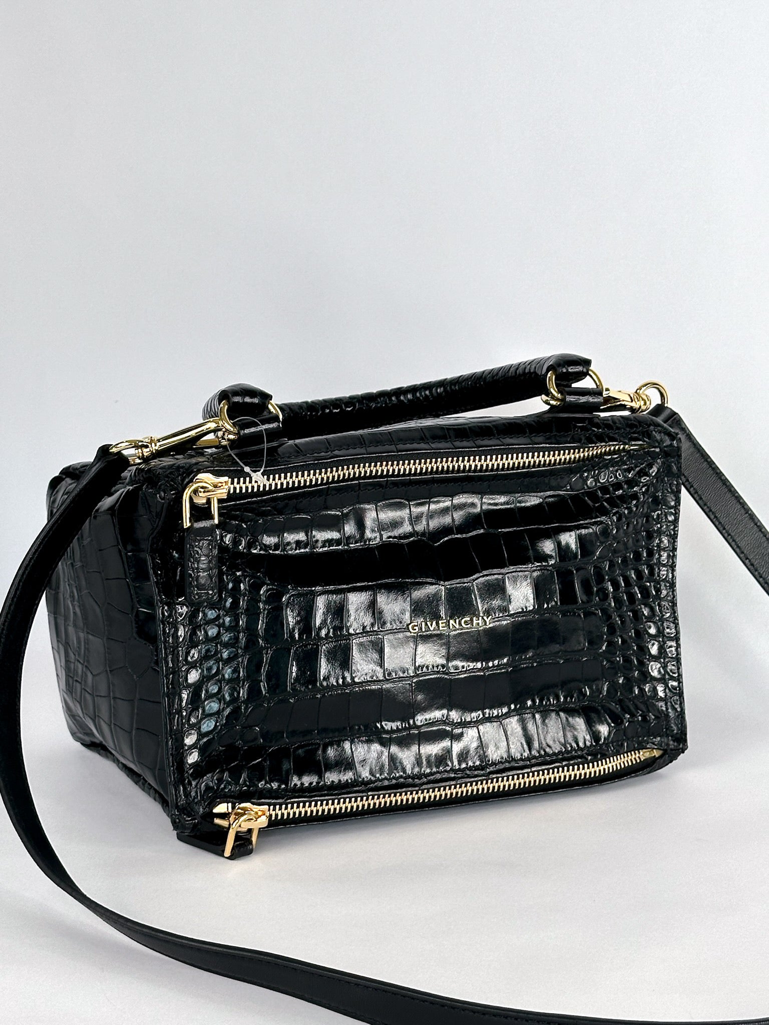 Givenchy Mini Givenchy Black Crocodile Bag Givenchy Pandora Small