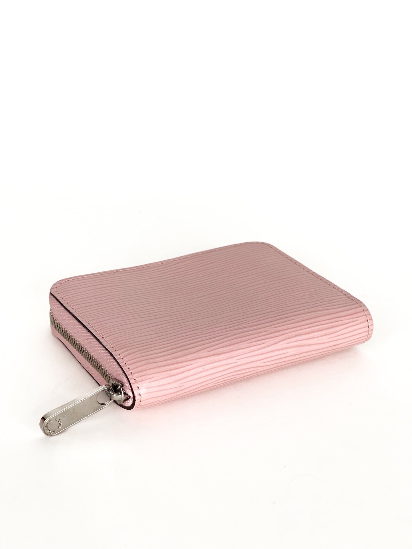 Louis Vuitton Rose Nacre Epi Leather Zippy Compact Wallet
