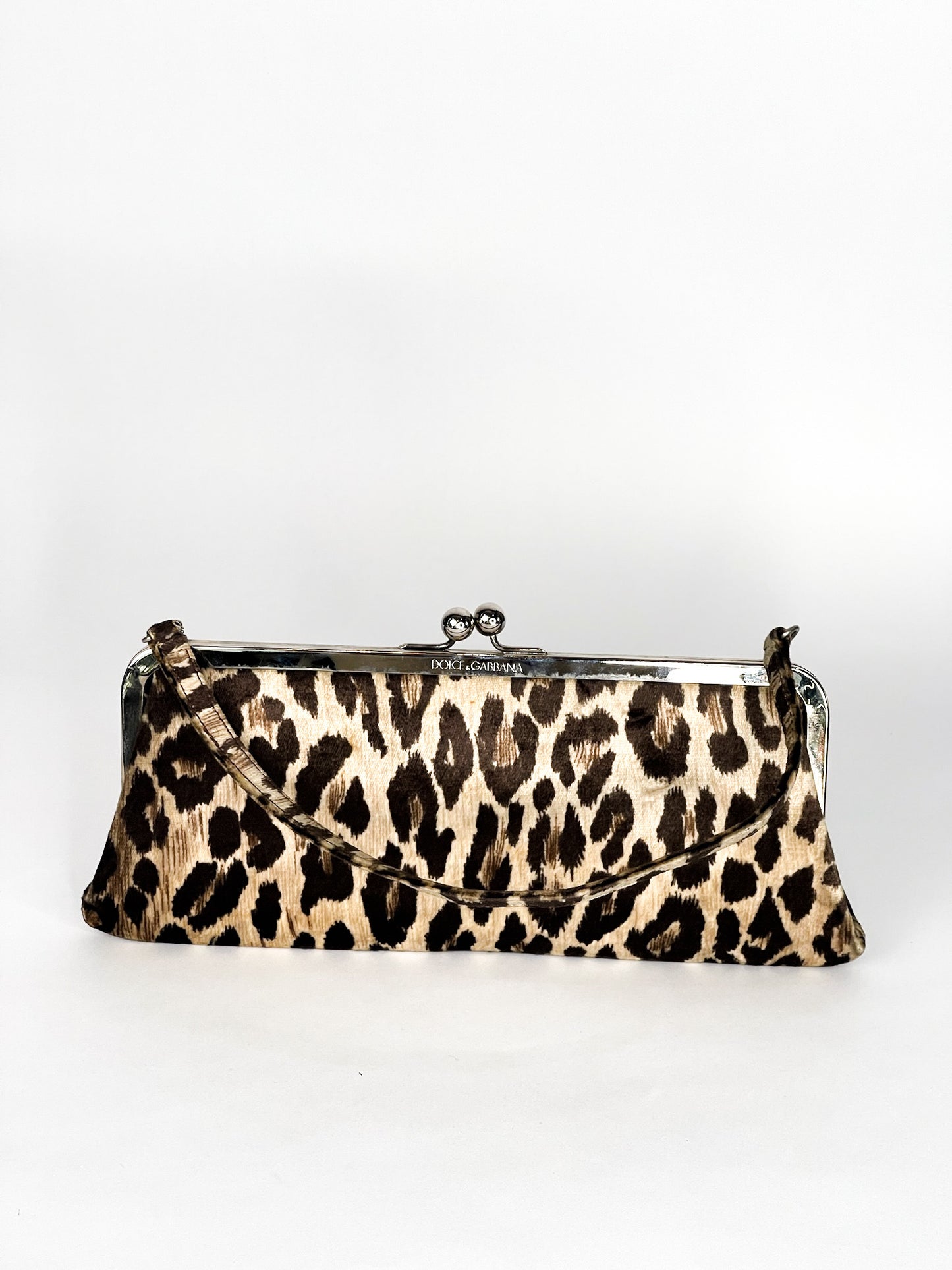 Dolce & Gabbana Leopard Clutch Bag