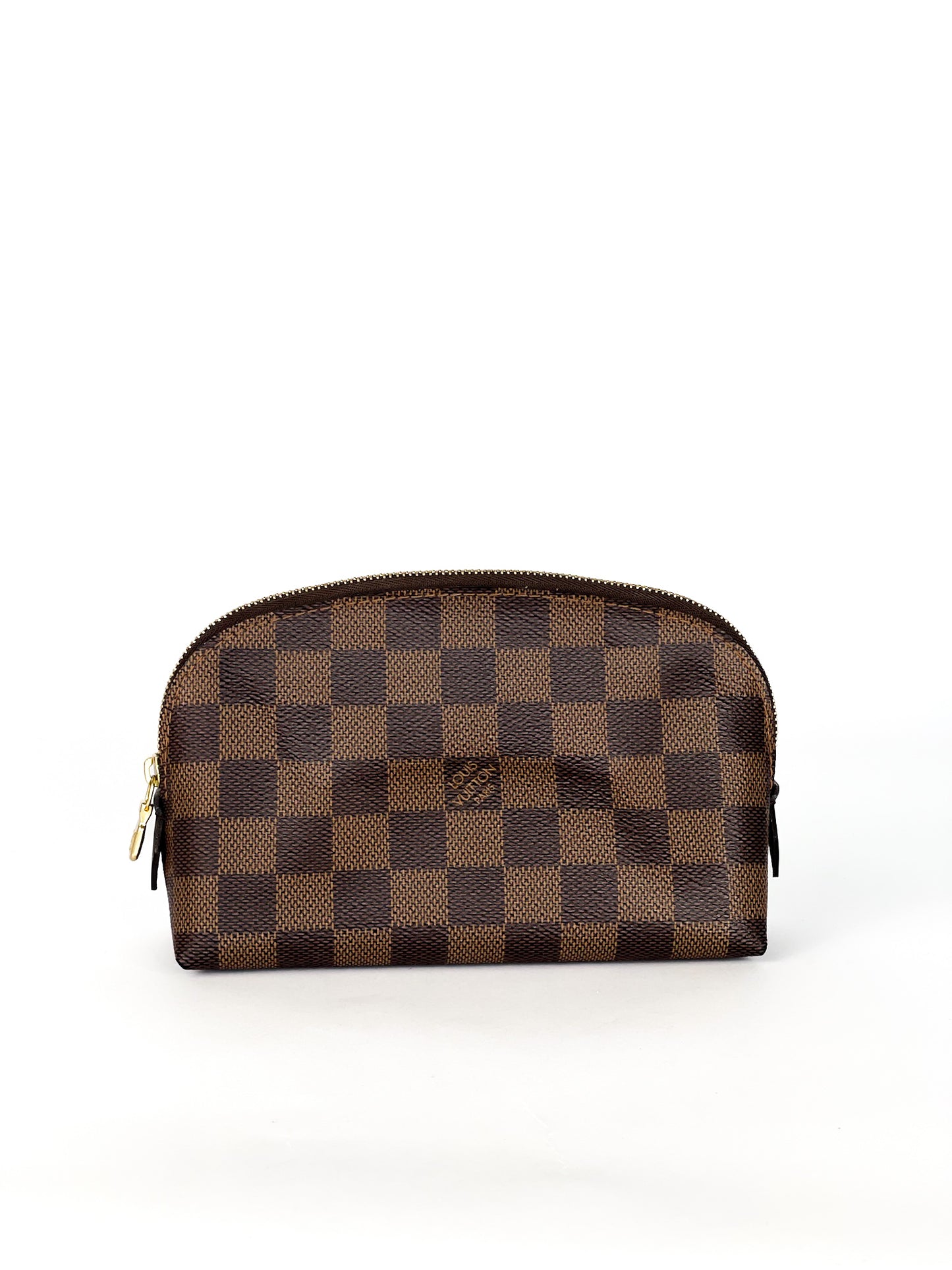 Louis Vuitton Cosmetic Pouch PM Damier Ebene Canvas