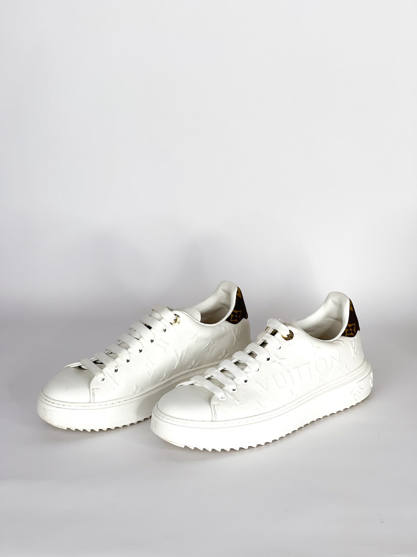 Louis Vuitton Time Out Sneaker Size 37.5