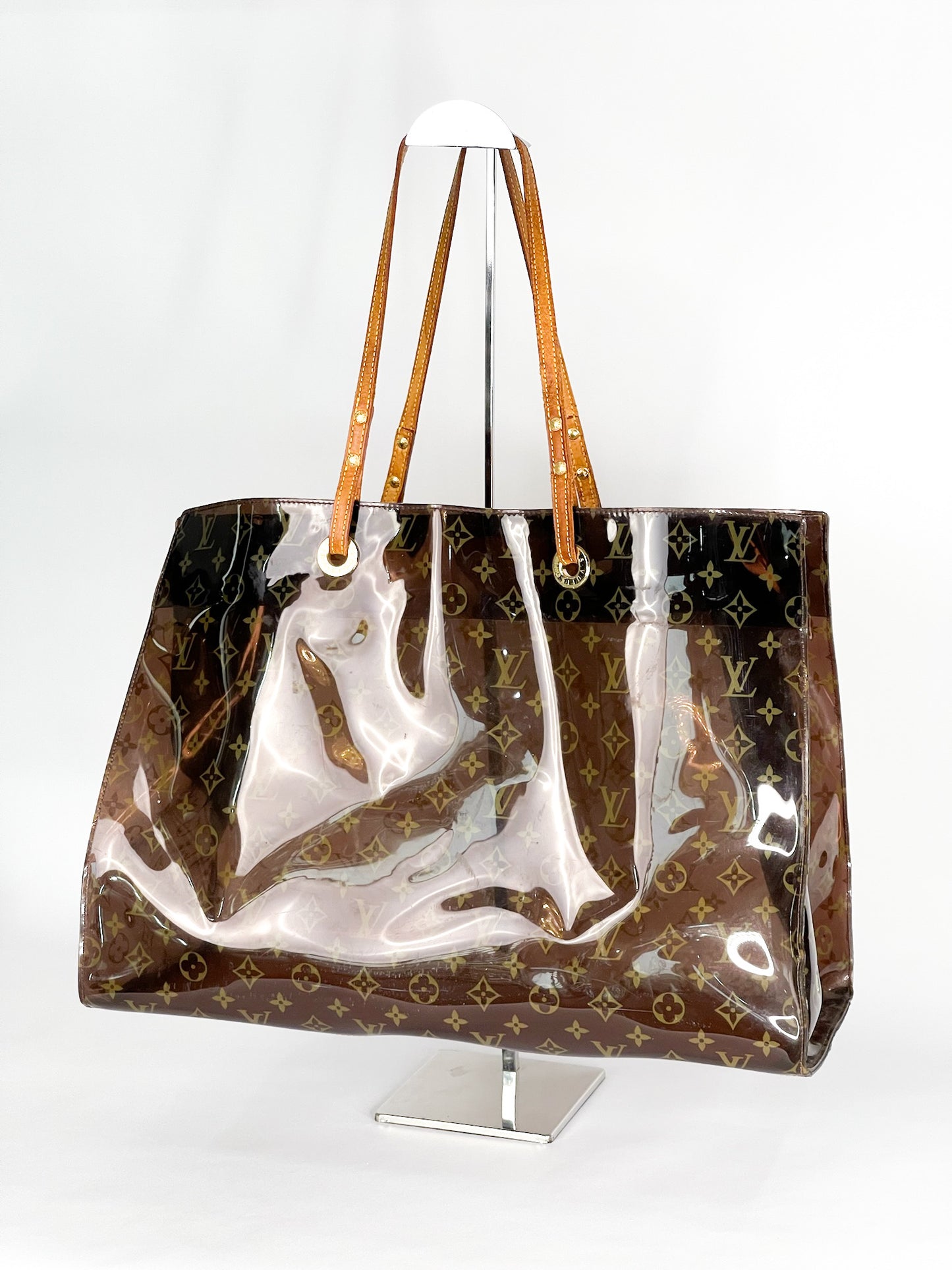 Louis Vuitton Cabas Cruise Monogram Vinyl Giant Shoulder Tote Bag - Limited Edition