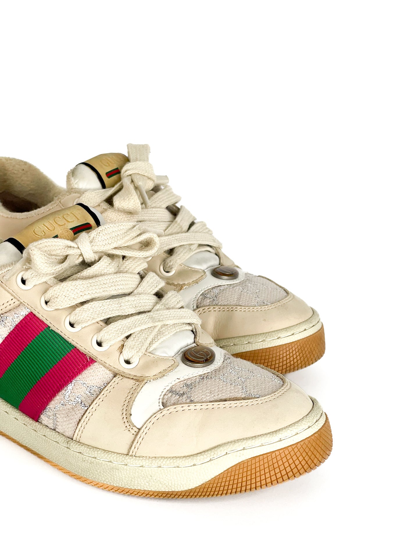 Gucci Screener Sneakers Size 36 1/2