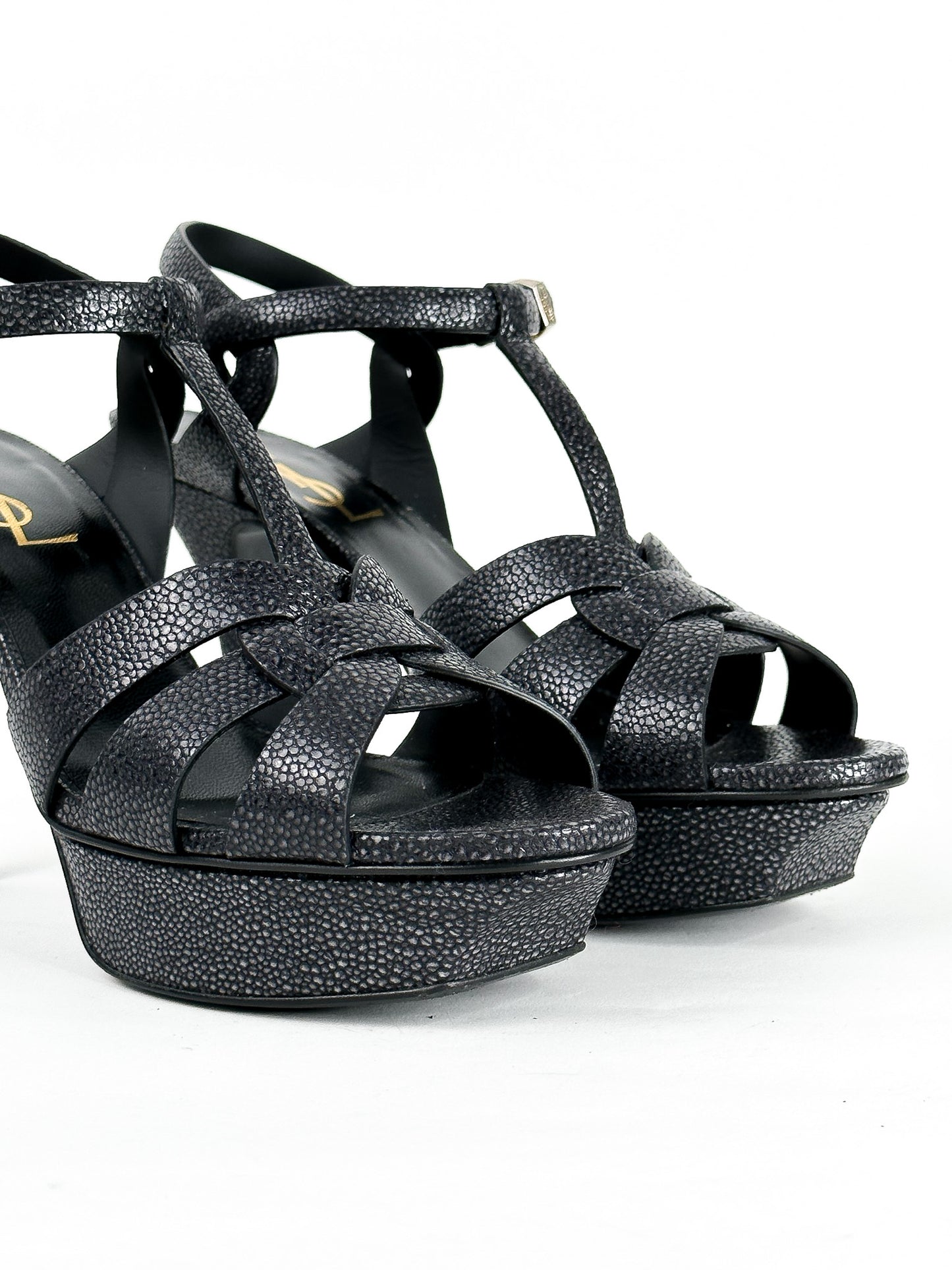 YSL Saint Laurent Tribute Platform Heels Size 36