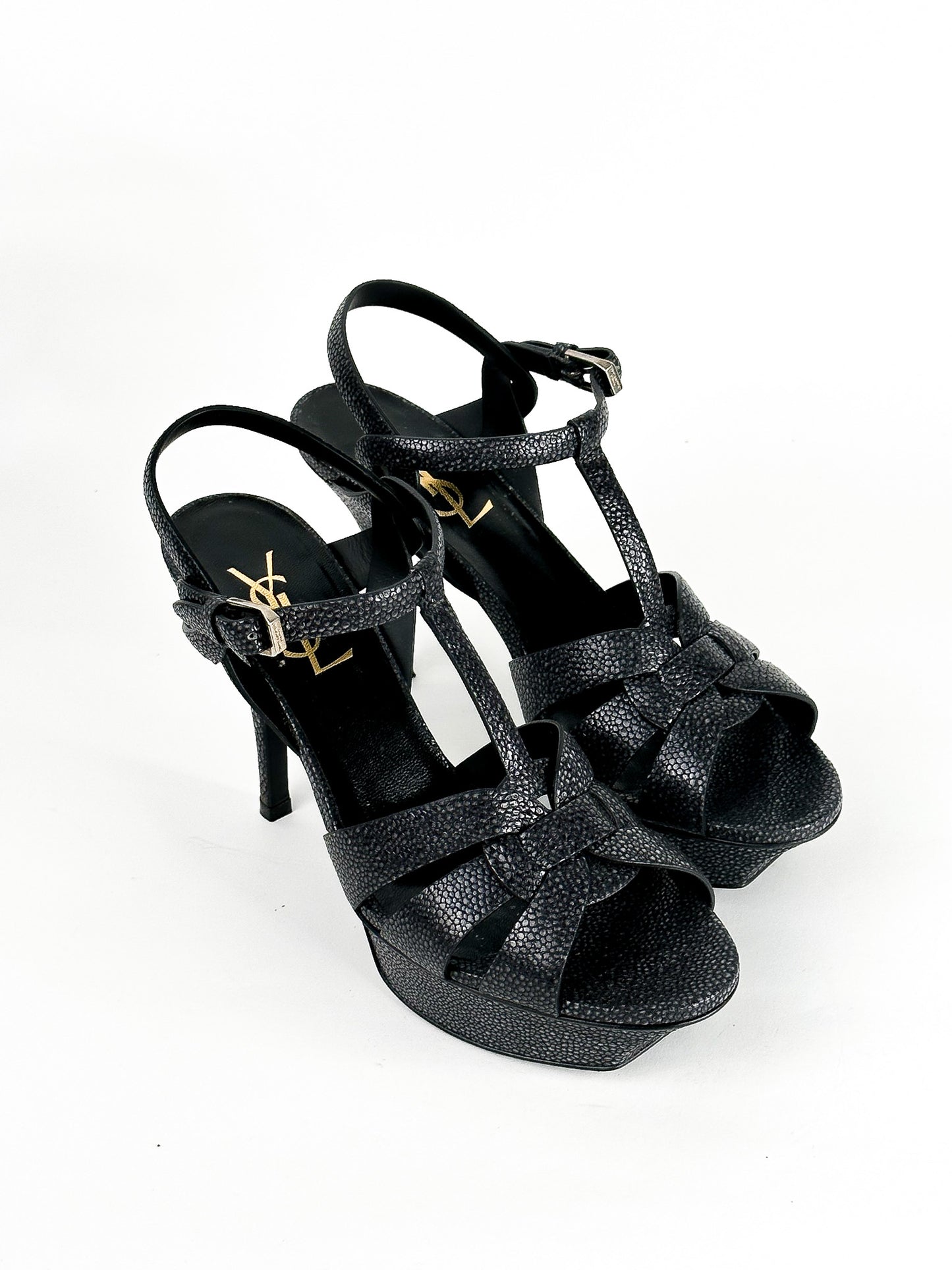 YSL Saint Laurent Tribute Platform Heels Size 36