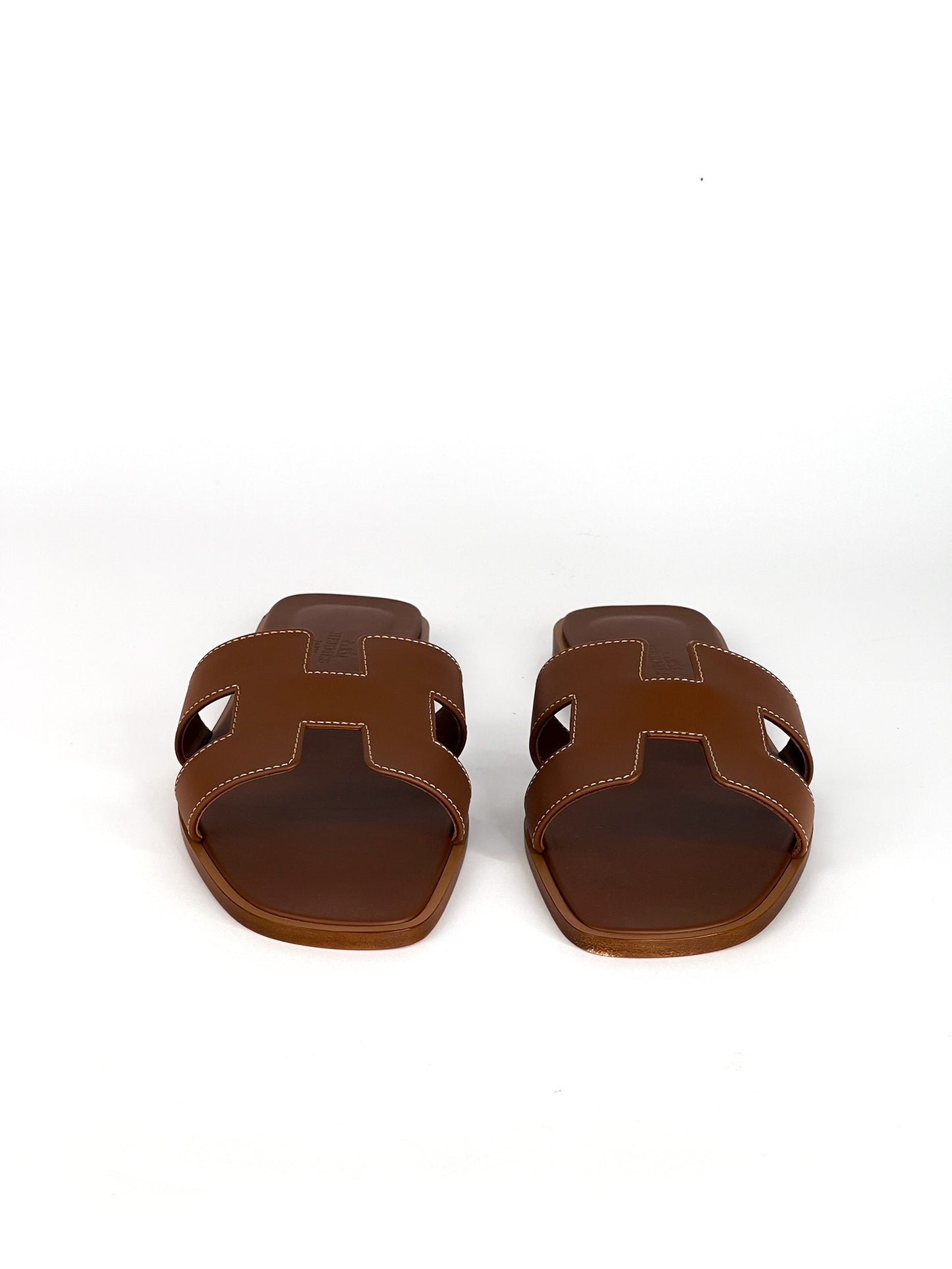 Hermes Oran Sandals Size 38 1/2