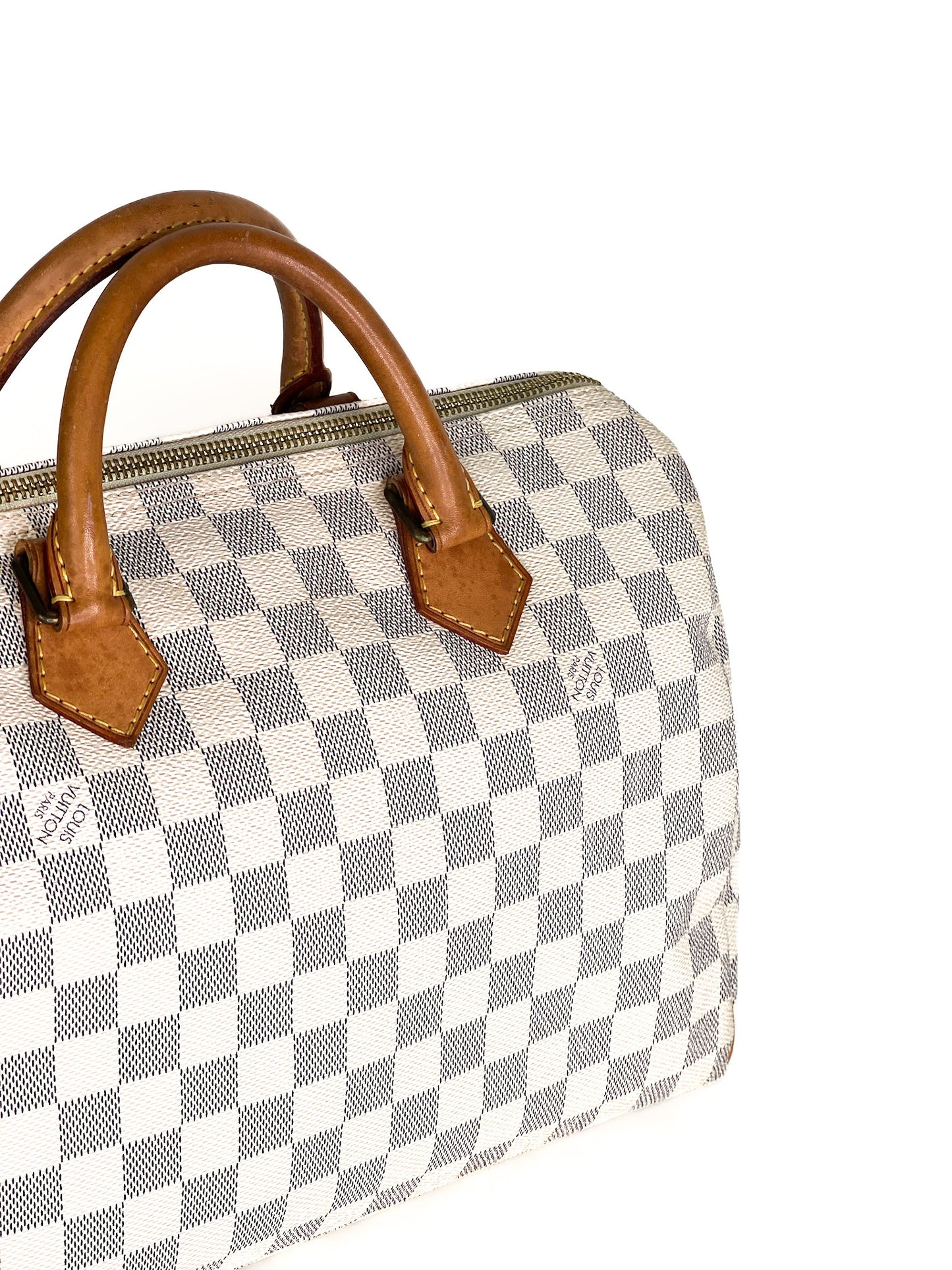Louis Vuitton Damier Azur Speedy 30 Hand Bag