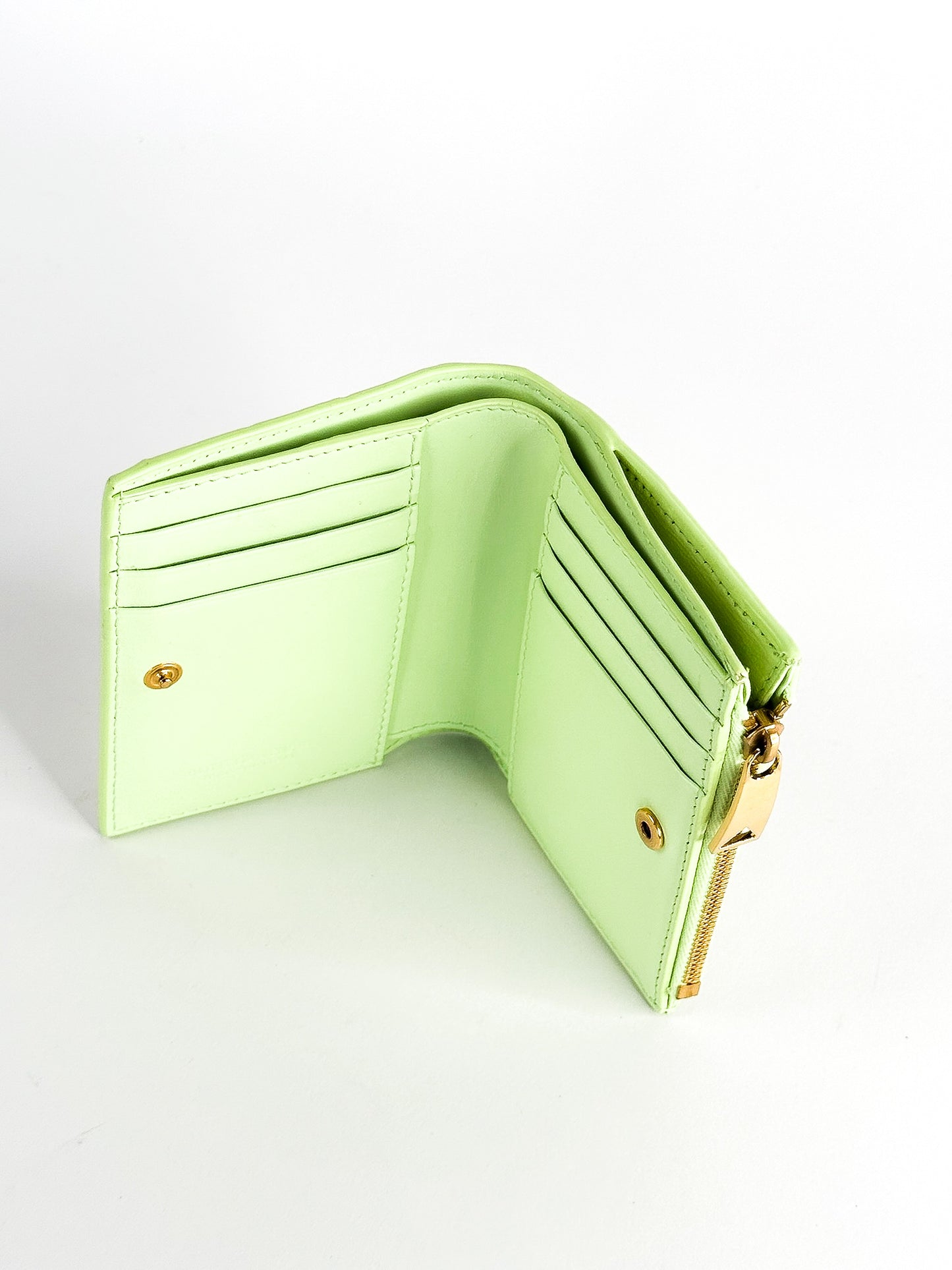 Bottega Veneta Intreccio Bifold Leather Wallet