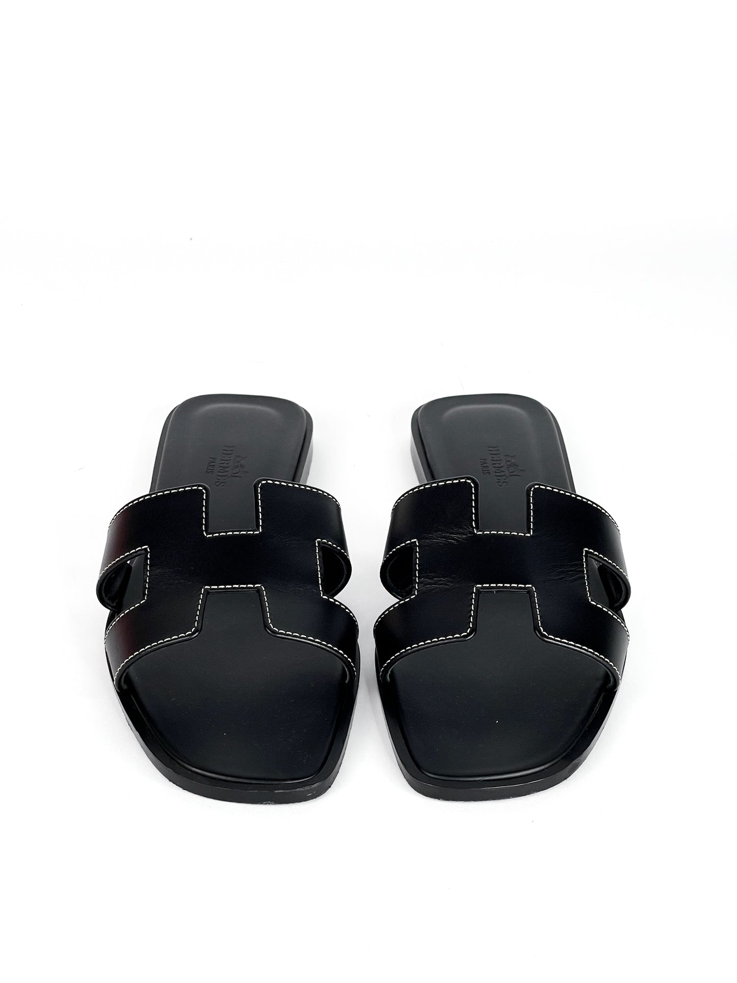 Hermes Oran Sandals Size 37