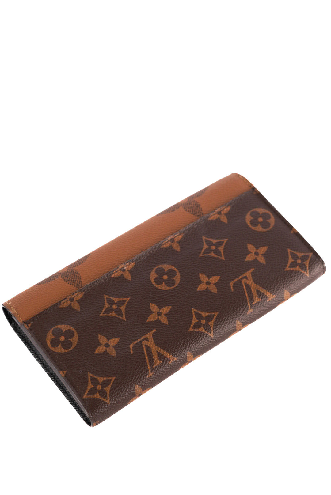 Louis Vuitton Monogram Sarah Reverse Long Wallet