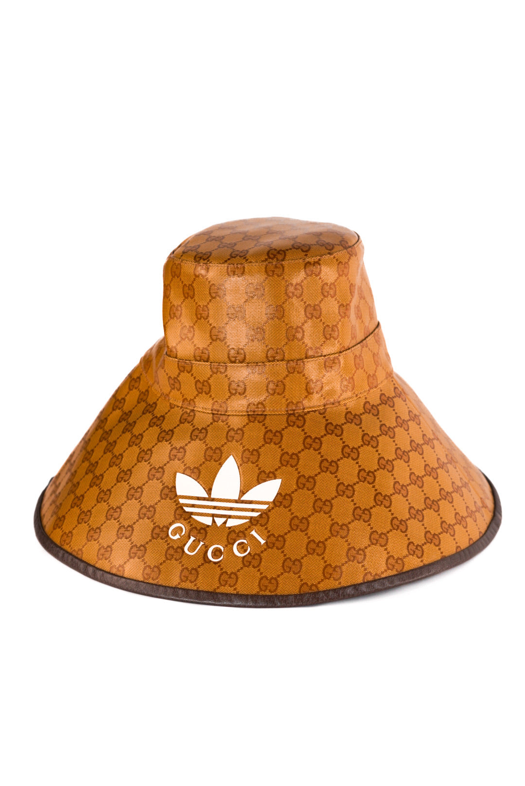 Adidas x Gucci Wide-Brimmed Hat Beige/Brown