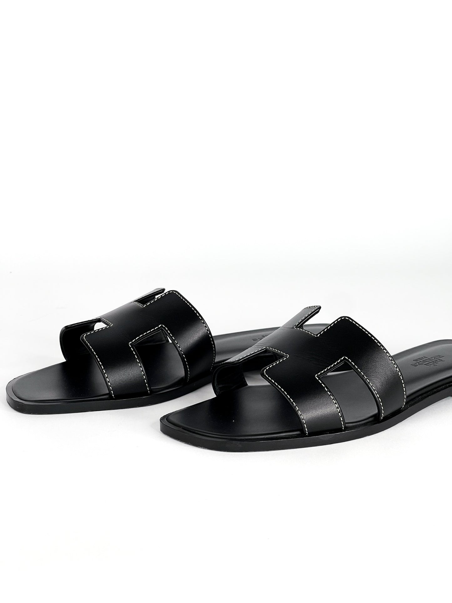 Hermes Oran Sandals Size 37