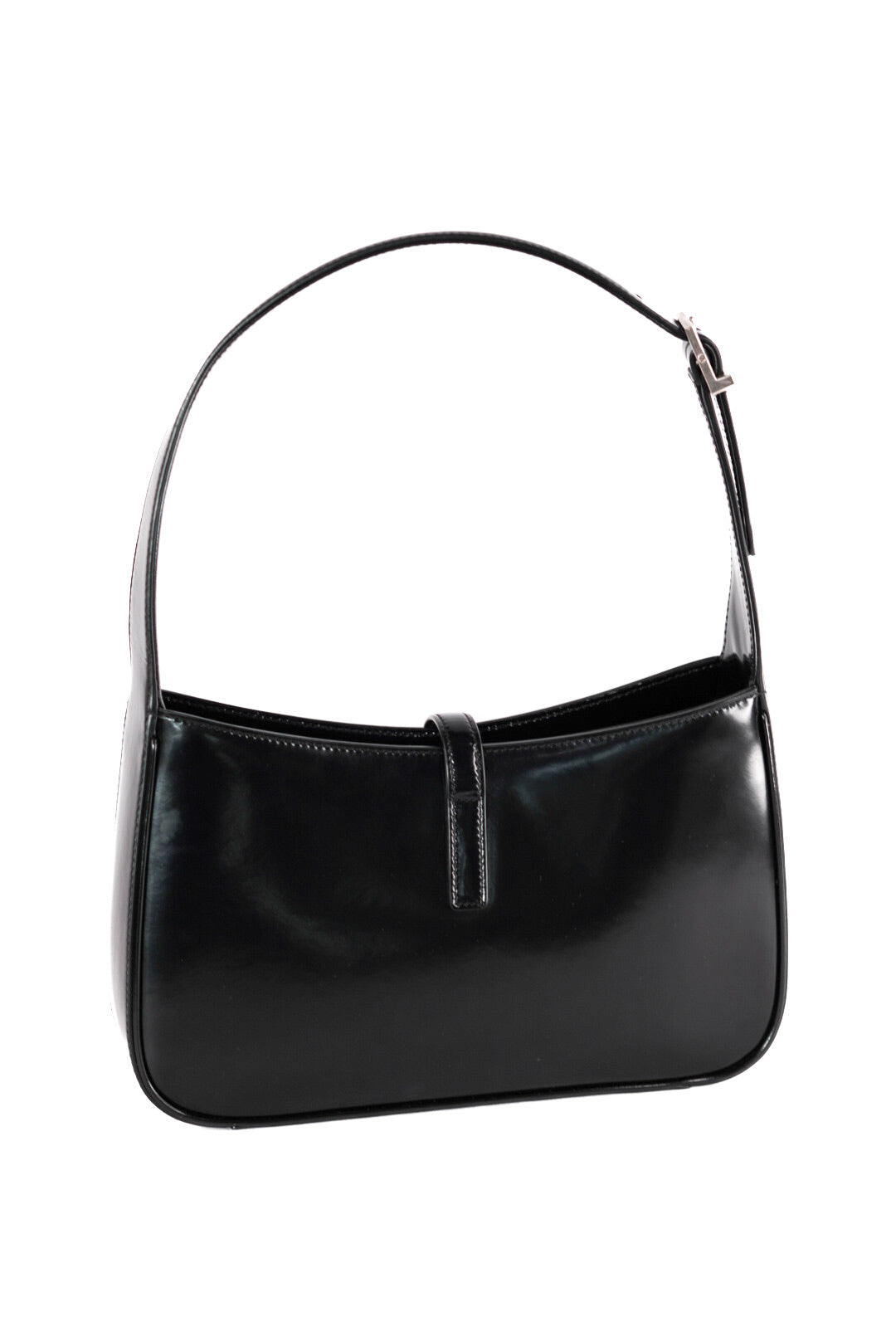 Saint Laurent Mini Le 5 A 7 Hobo Bag Black