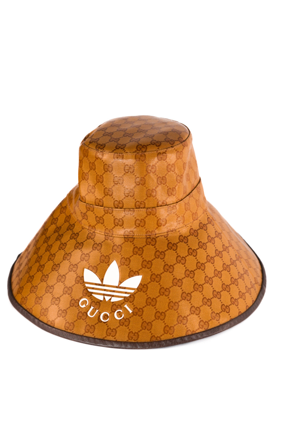 Adidas x Gucci Wide-Brimmed Hat Beige/Brown