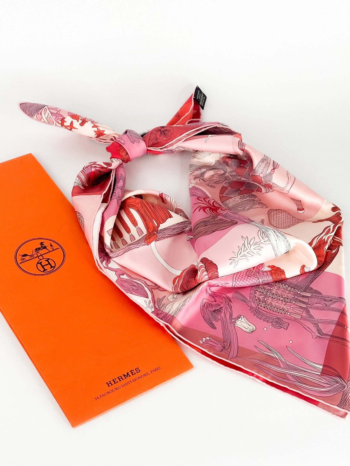 Hermes Pink Della Cavalleria Favolosa
Silk Scarf