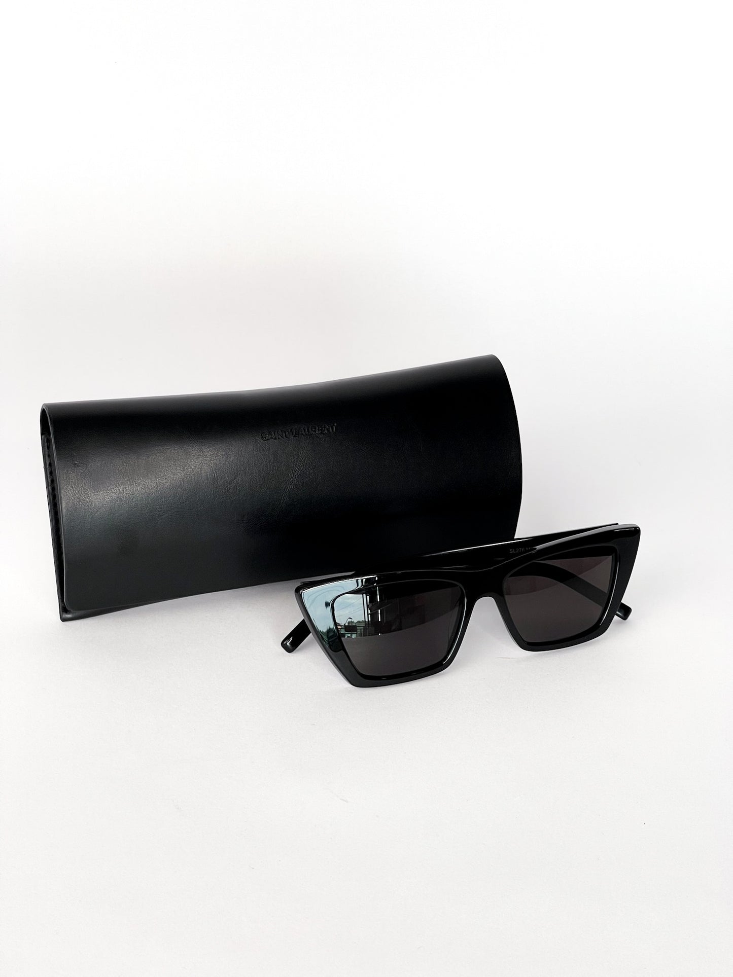 Saint Laurent SL 276 MICA-001 Cateye Sunglasses