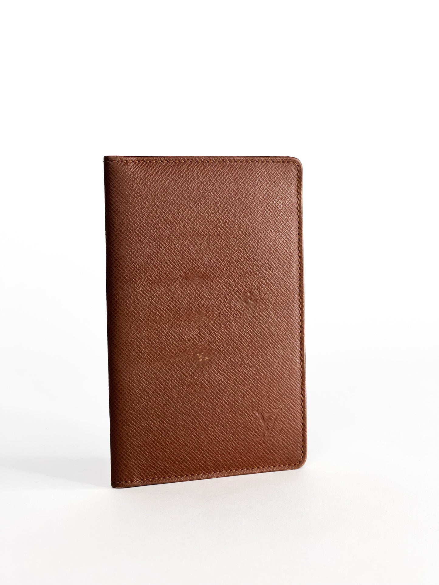 Louis Vuitton Passport Cover Leather