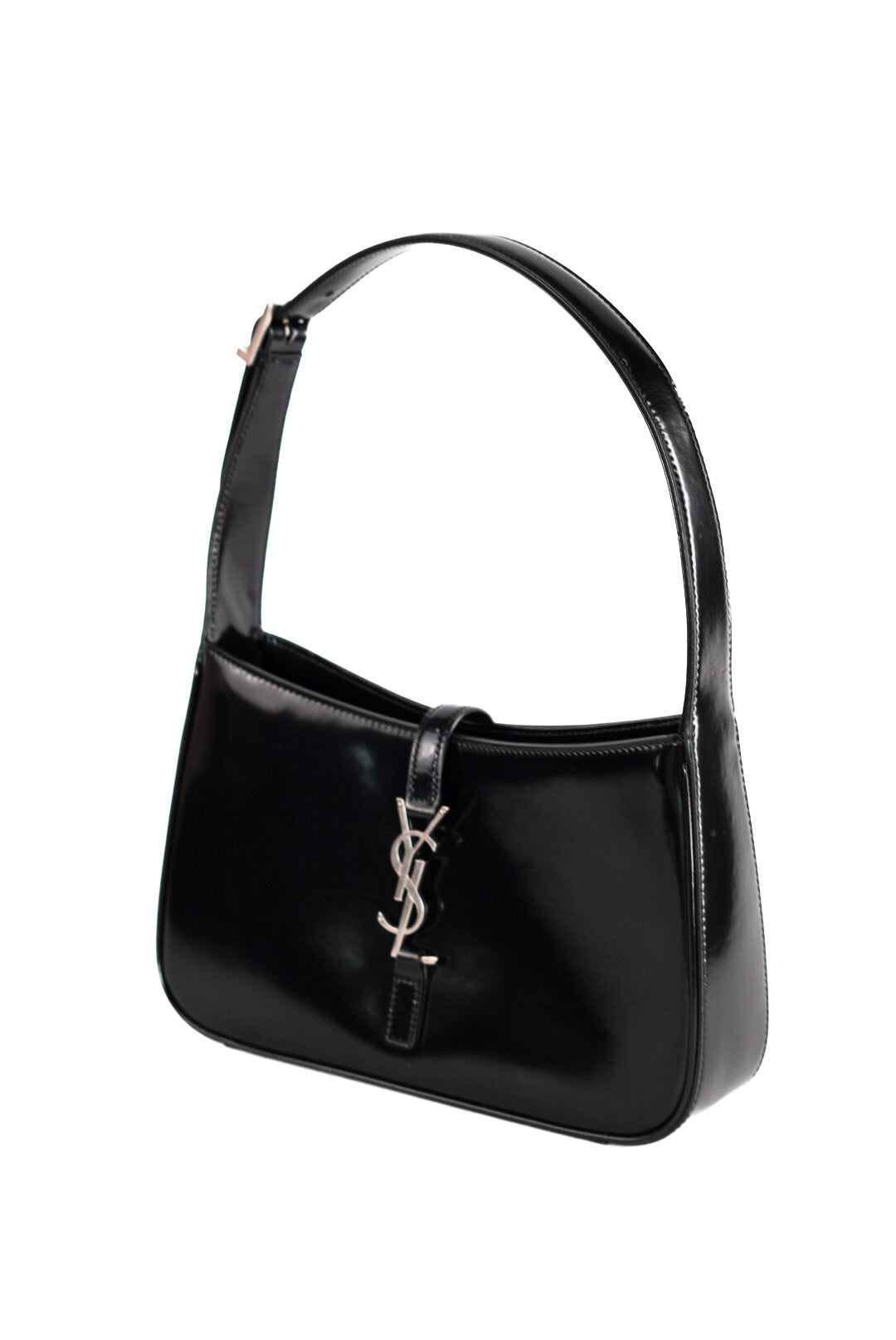 Saint Laurent Mini Le 5 A 7 Hobo Bag Black