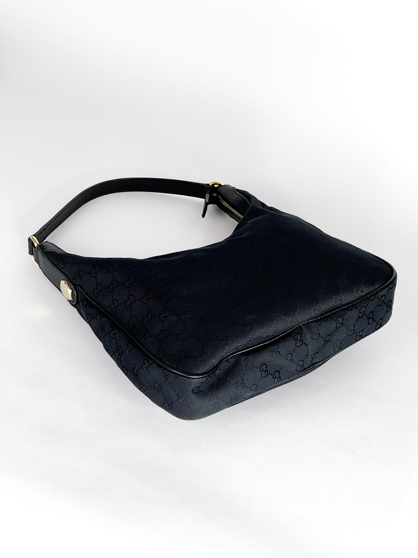 Gucci GG Monogram Canvas Hobo Bag