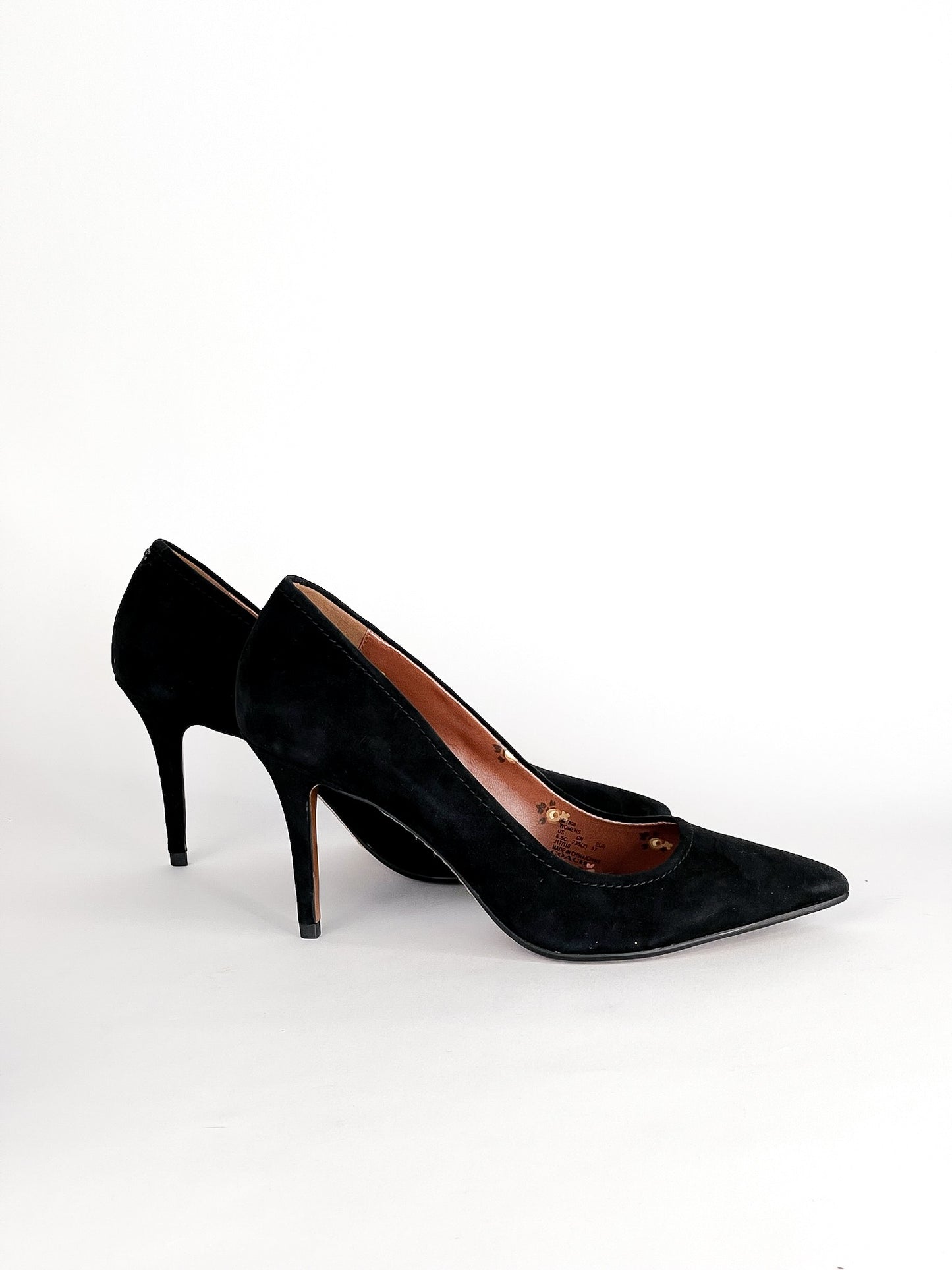 Coach Suede Heels Size 6.5