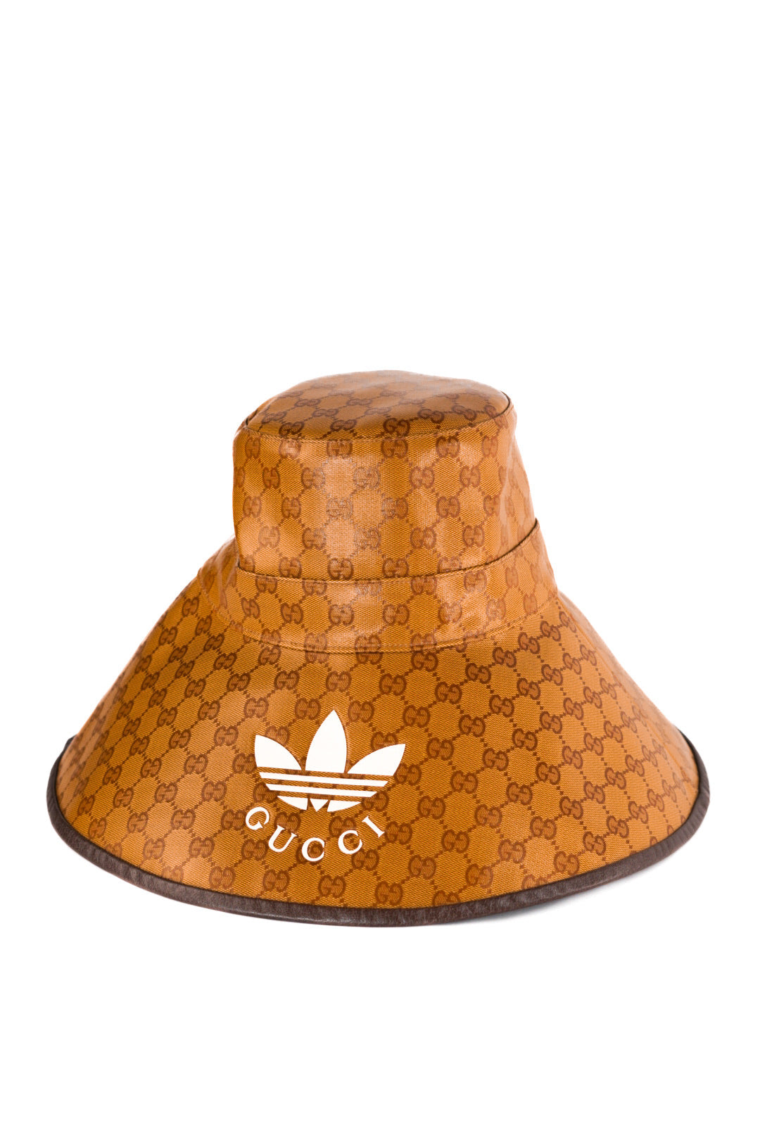 Adidas x Gucci Wide-Brimmed Hat Beige/Brown