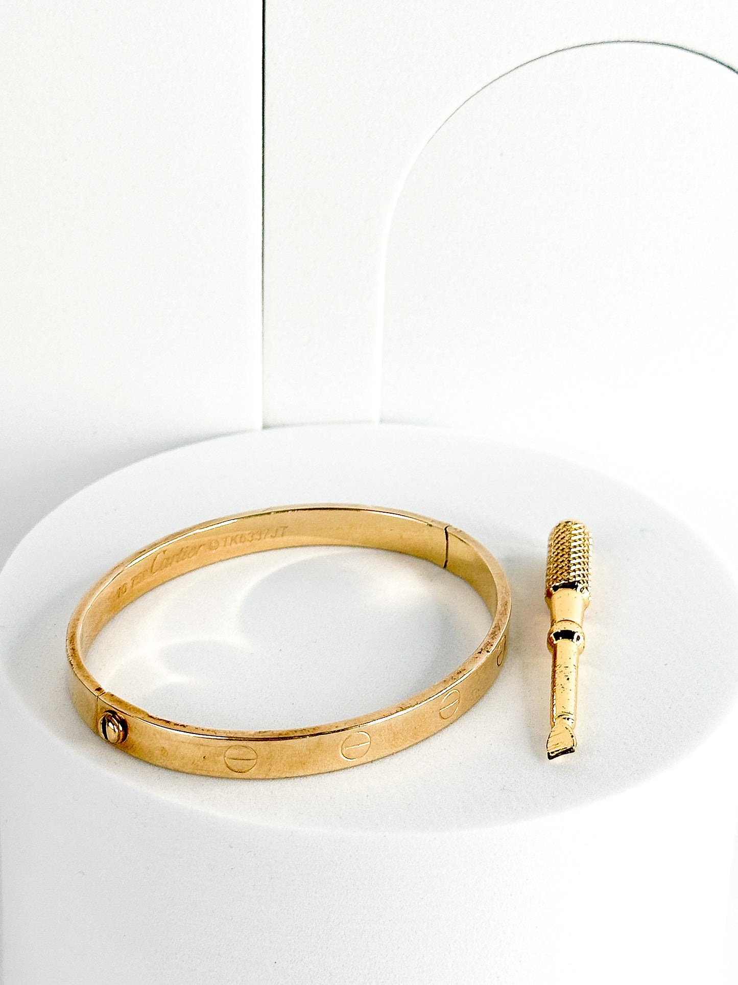 18K Cartier Love Bracelet
HK Setting