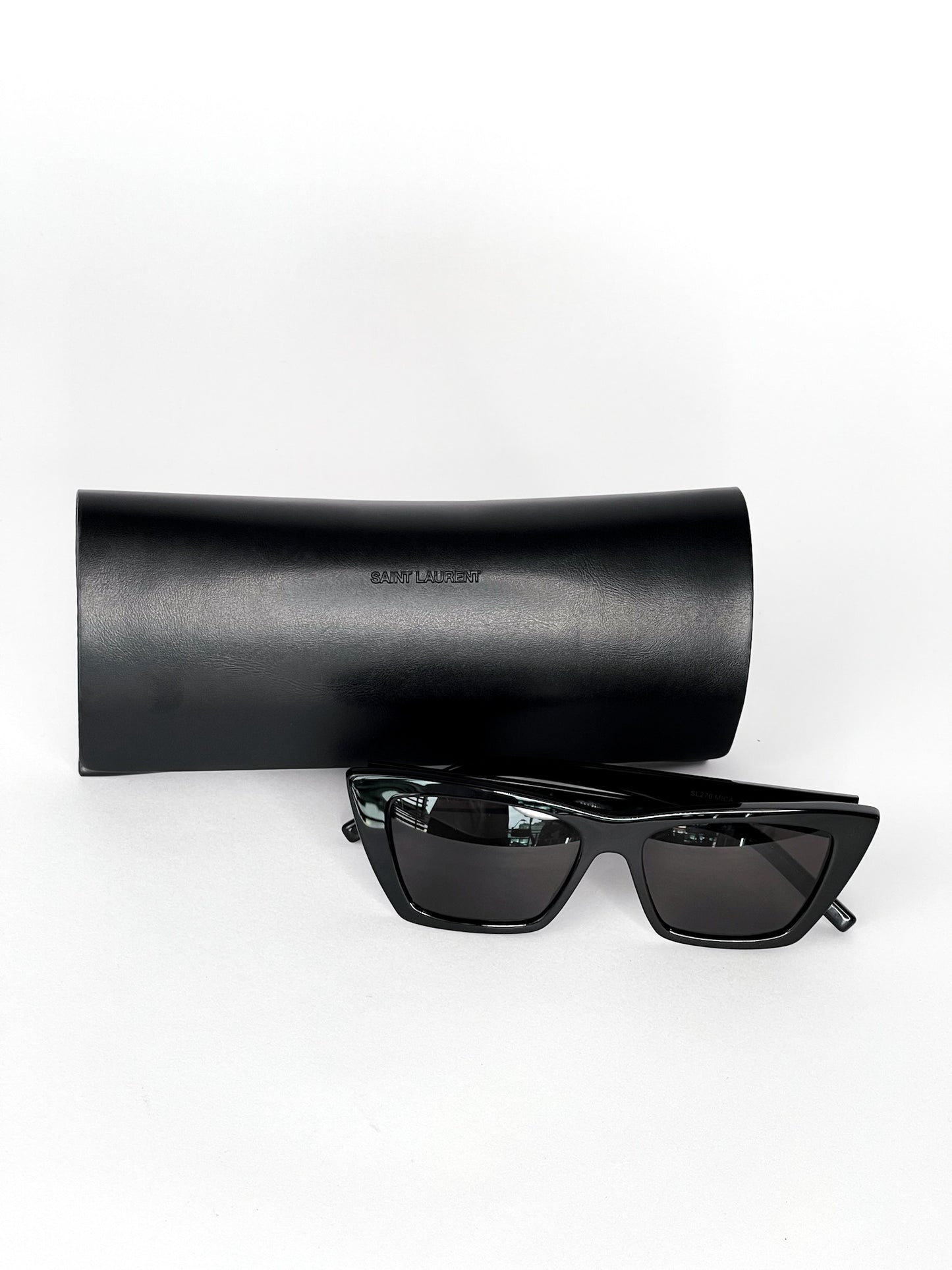 Saint Laurent SL 276 MICA-001 Cateye Sunglasses